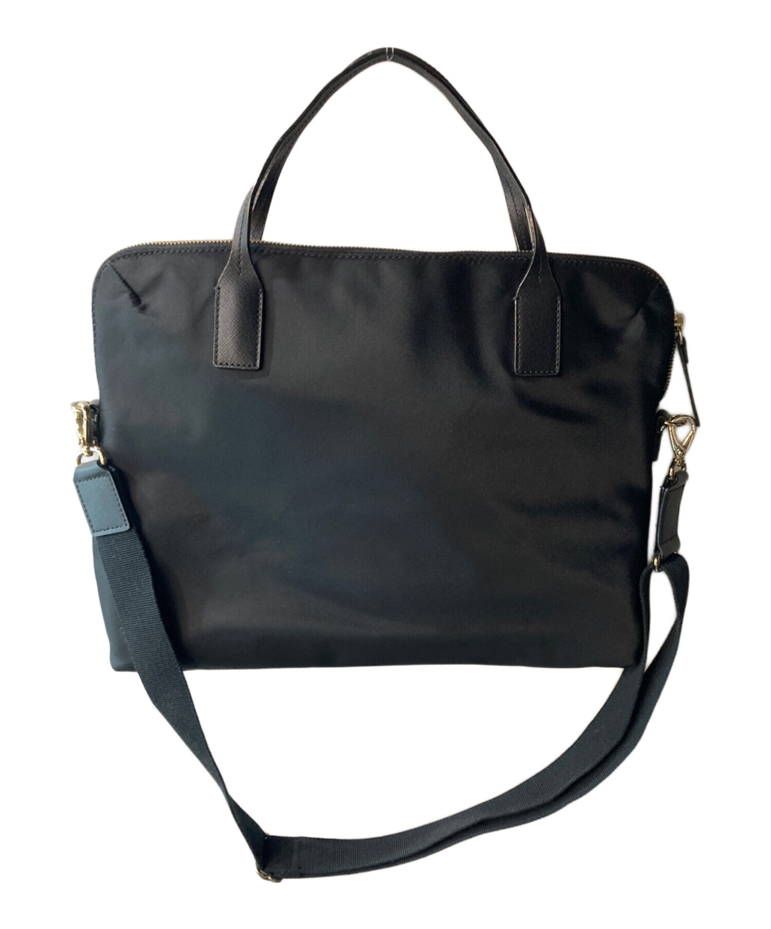 【美品】ケイトスペード　ビジネスバッグ　ブリーフケース 2way A4 黒 中古・古着通販】Kate Spade (ケイトスペード) 2WAYブリーフケース