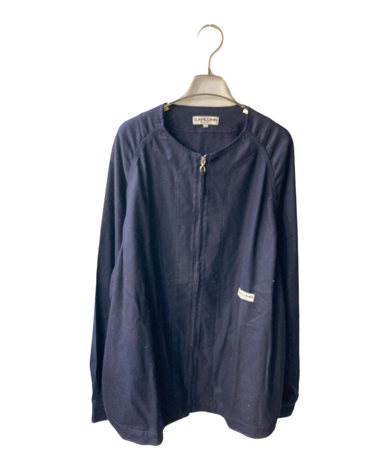 中古・古着通販】CAHLUMN (カウラム) Wool Flannel Baseball Shirt