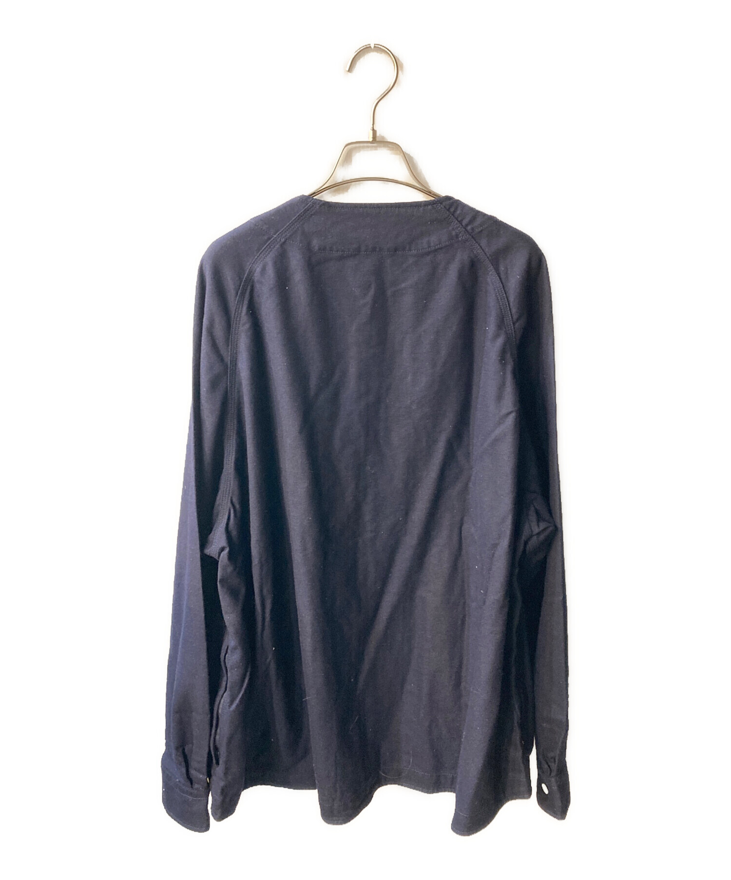 中古・古着通販】CAHLUMN (カウラム) Wool Flannel Baseball Shirt