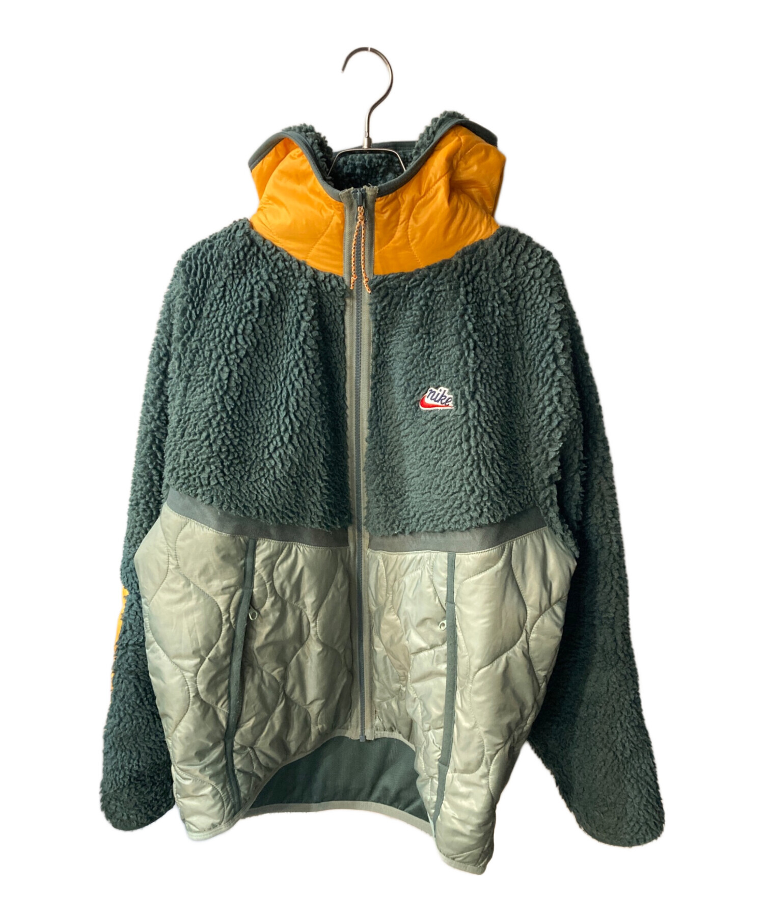 中古・古着通販】NIKE (ナイキ) ボアフリース キルティングジャケット