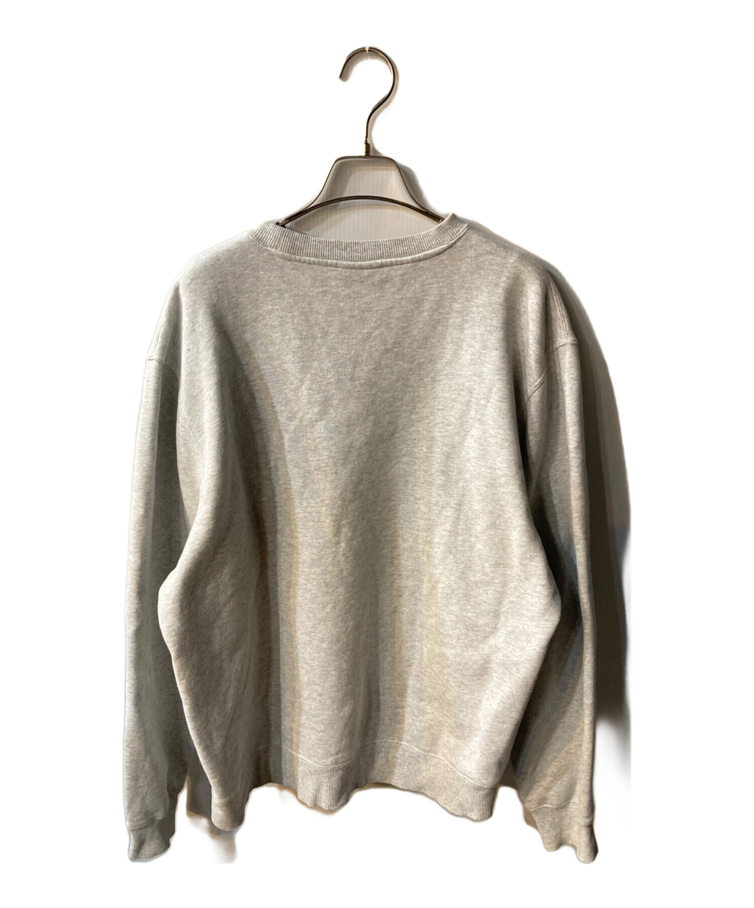 中古・古着通販】stussy (ステューシー) S APP CREW グレー サイズ:M 
