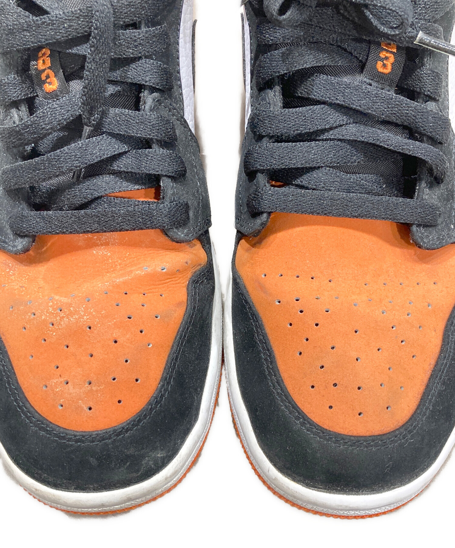 中古・古着通販】NIKE (ナイキ) AIR JORDAN 1 LOW オレンジ サイズ:29