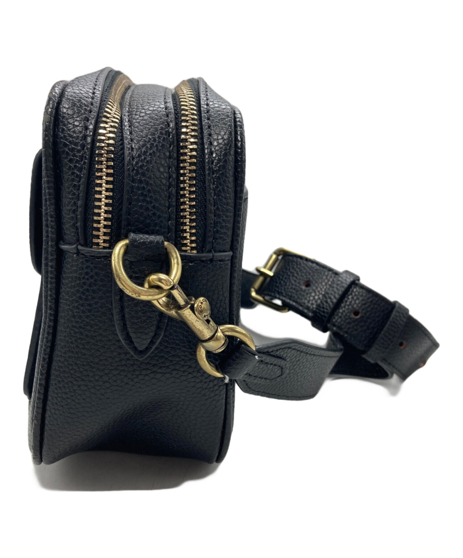 中古・古着通販】COACH (コーチ) キャシー カメラバッグ ブラック