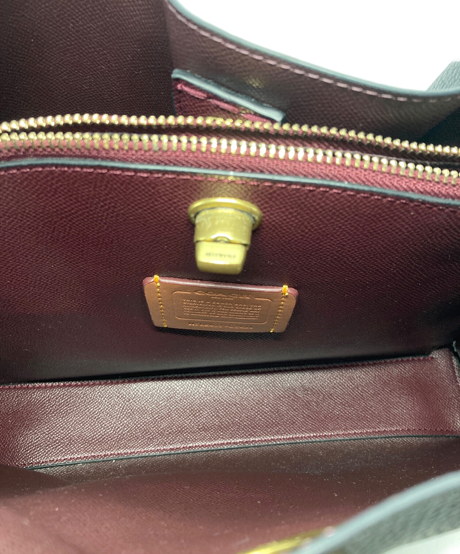 中古・古着通販】COACH (コーチ) ウィロウ ショルダー バッグ ブラック