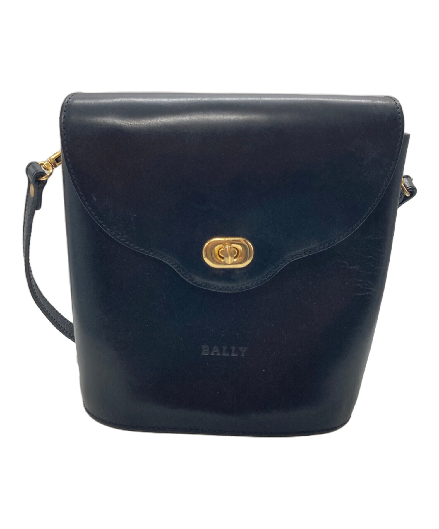 中古・古着通販】BALLY (バリー) ショルダーバッグ ブラック｜ブランド