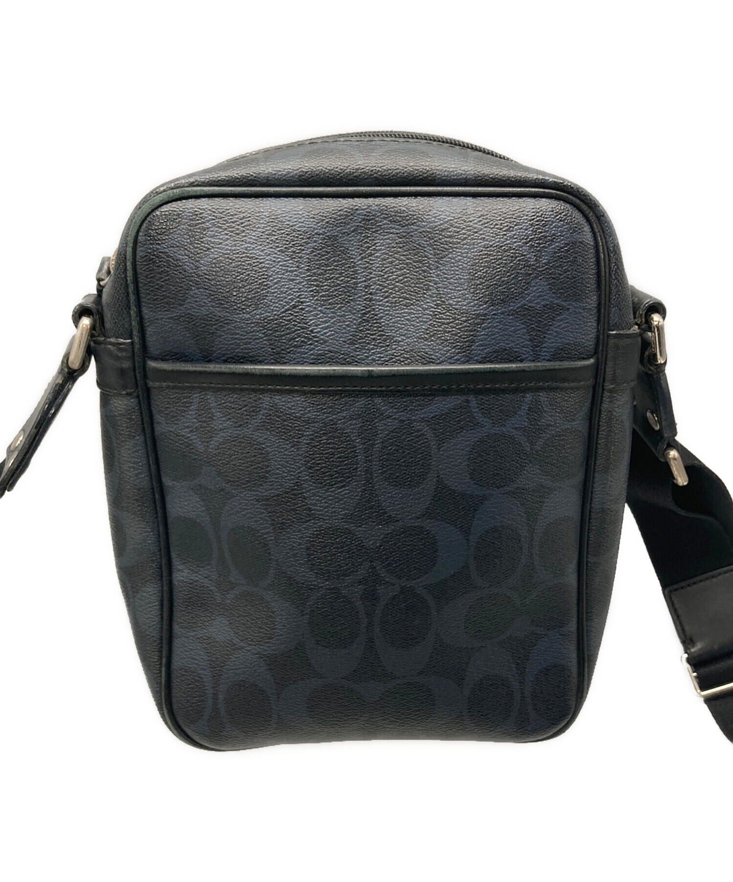 中古・古着通販】COACH (コーチ) ショルダーバッグ ネイビー｜ブランド