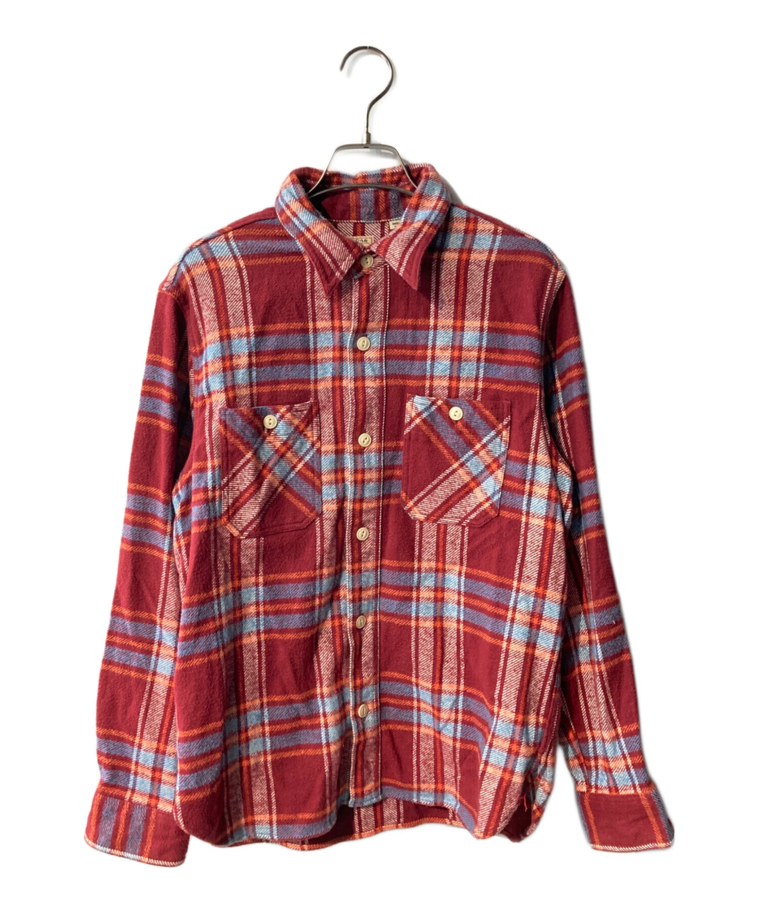 sugar cane・Harris Tweed コラボ　値下げ中 中古・古着通販】SUGAR CANE (シュガーケーン) TWILL CHECK L/S WORK