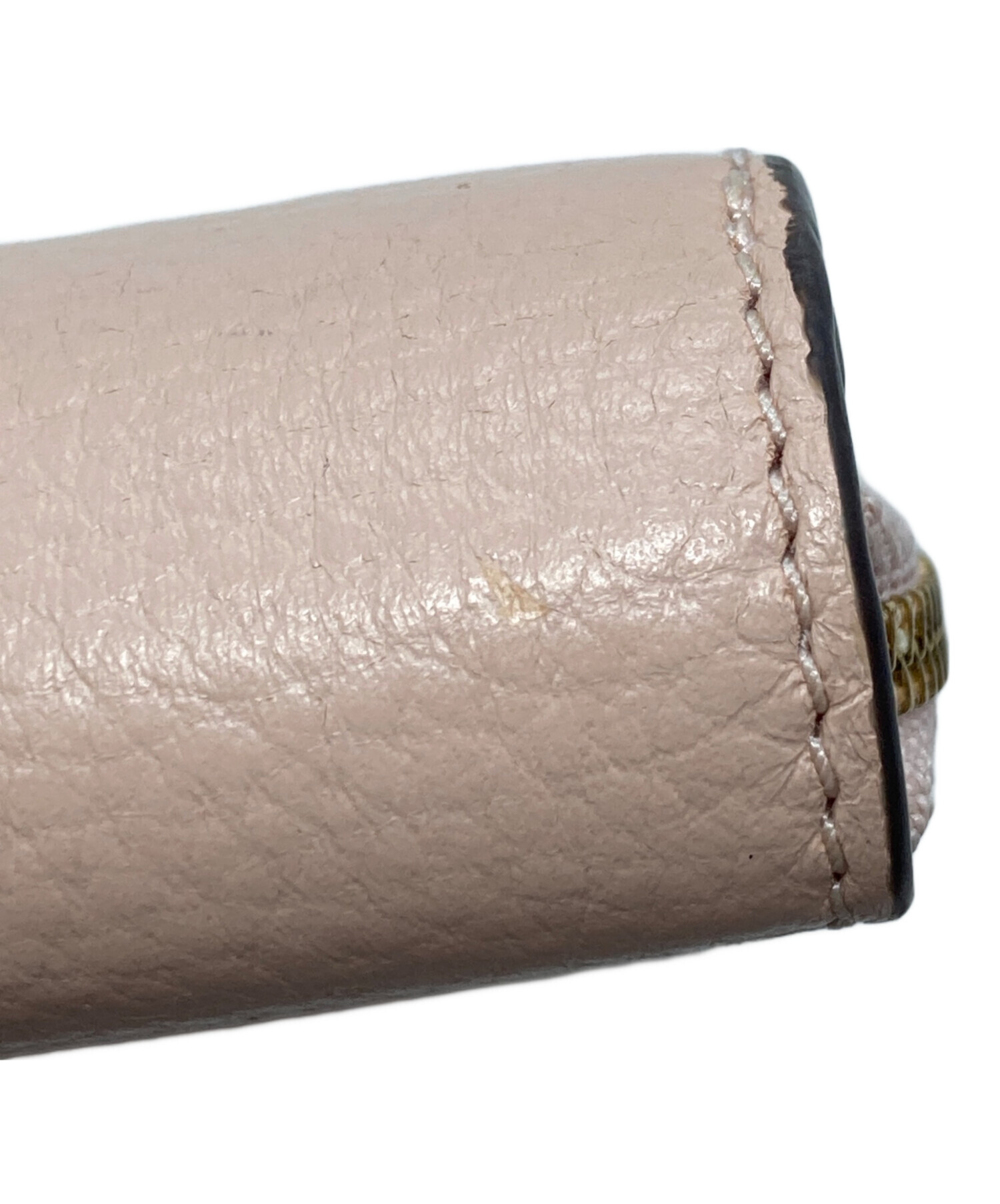 中古・古着通販】TORY BURCH (トリーバーチ) 2つ折り財布 ベージュ