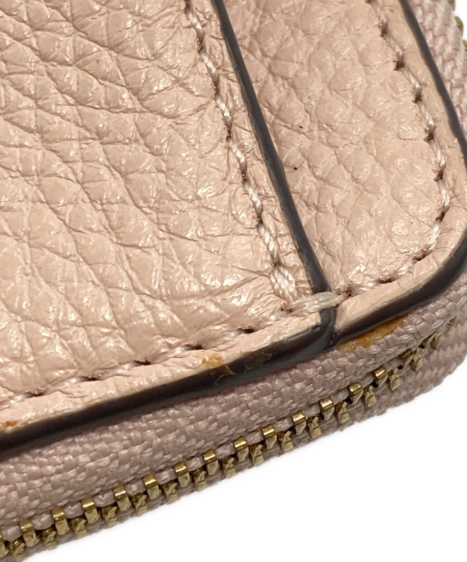 中古・古着通販】TORY BURCH (トリーバーチ) 2つ折り財布 ベージュ