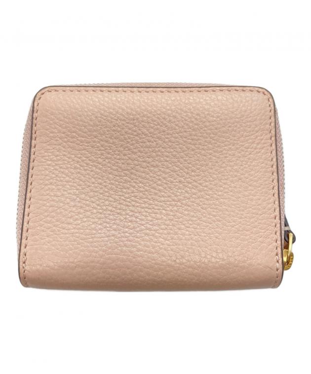 中古・古着通販】TORY BURCH (トリーバーチ) 2つ折り財布 ベージュ