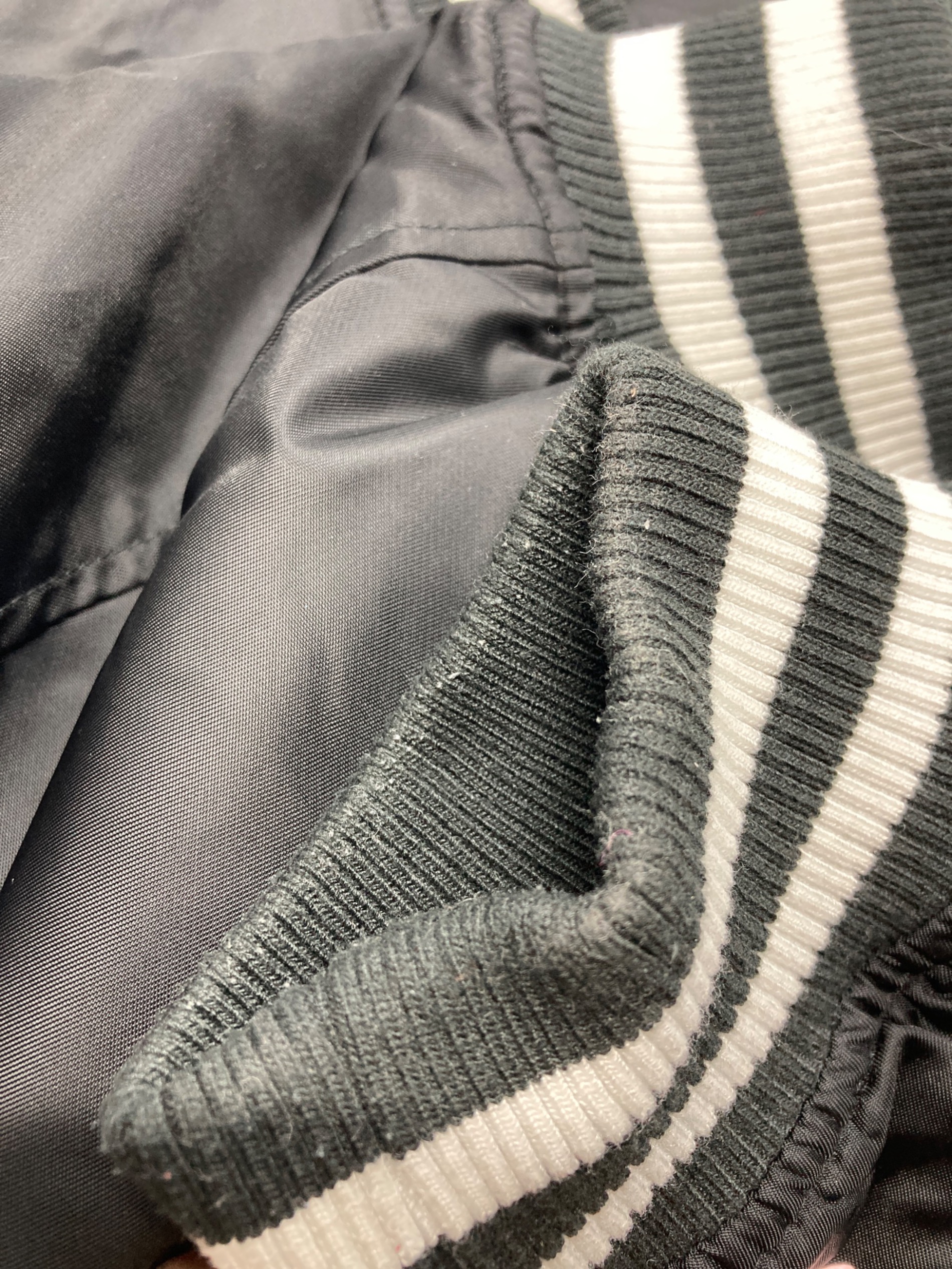 中古・古着通販】New Era (ニューエラ) スタジャン ブラック サイズ:L