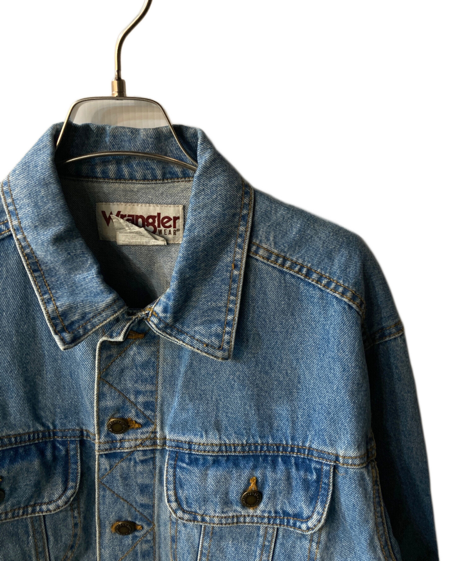 中古・古着通販】Wrangler (ラングラー) デニムジャケット インディゴ