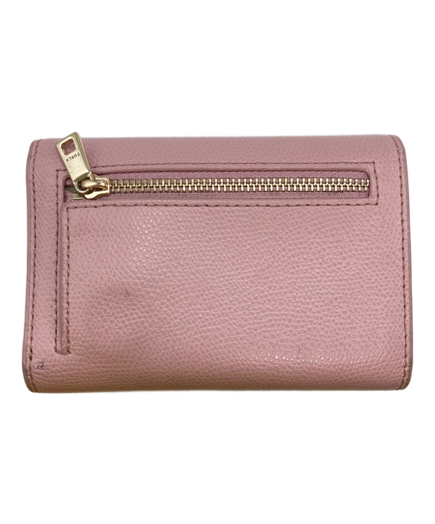 中古・古着通販】FURLA (フルラ) 3つ折り財布 ピンク｜ブランド・古着