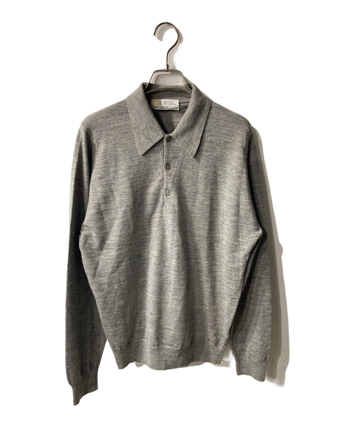 中古・古着通販】JOHN SMEDLEY (ジョンスメドレー) ニットポロシャツ
