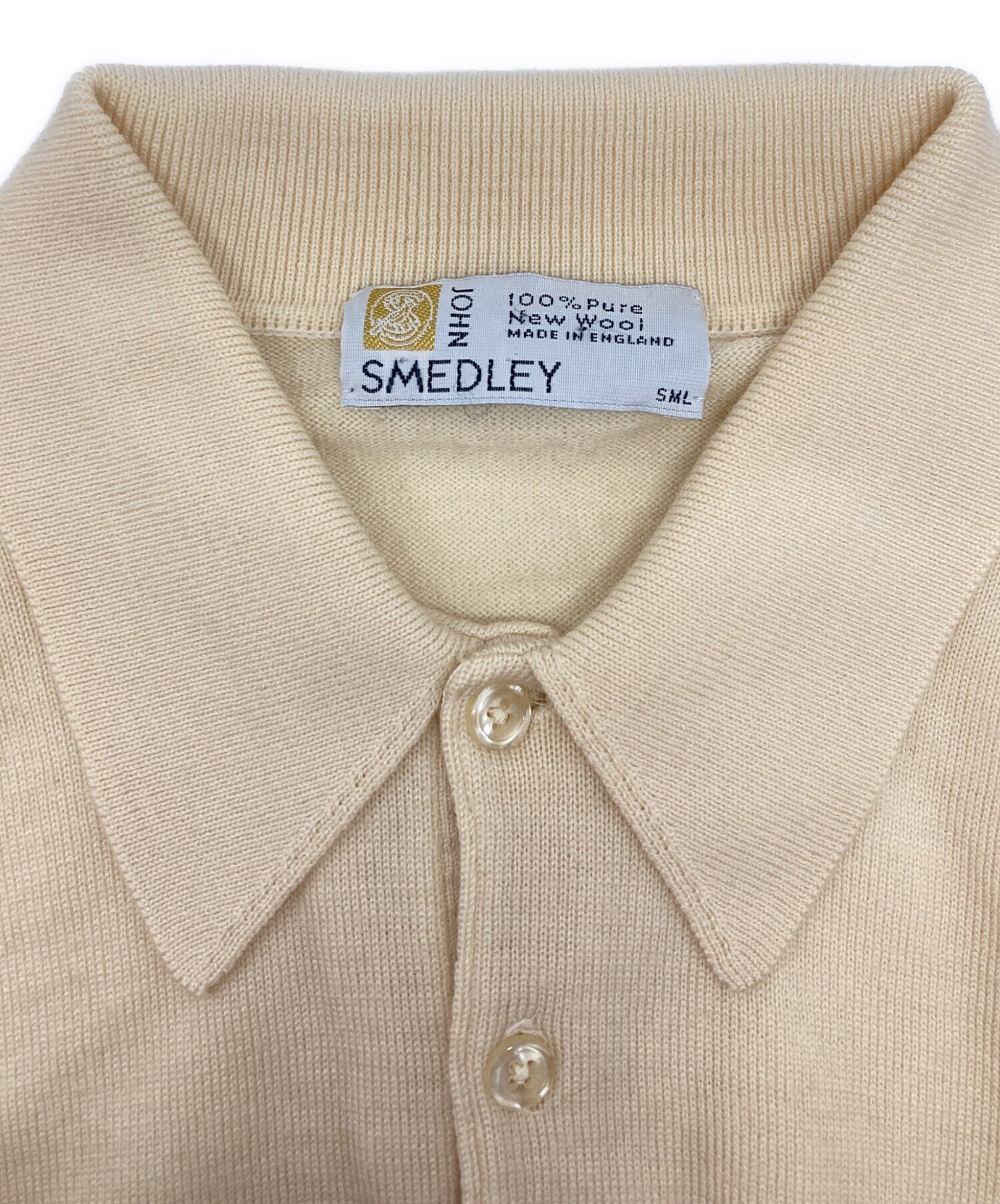 中古・古着通販】JOHN SMEDLEY (ジョンスメドレー) ニットポロシャツ