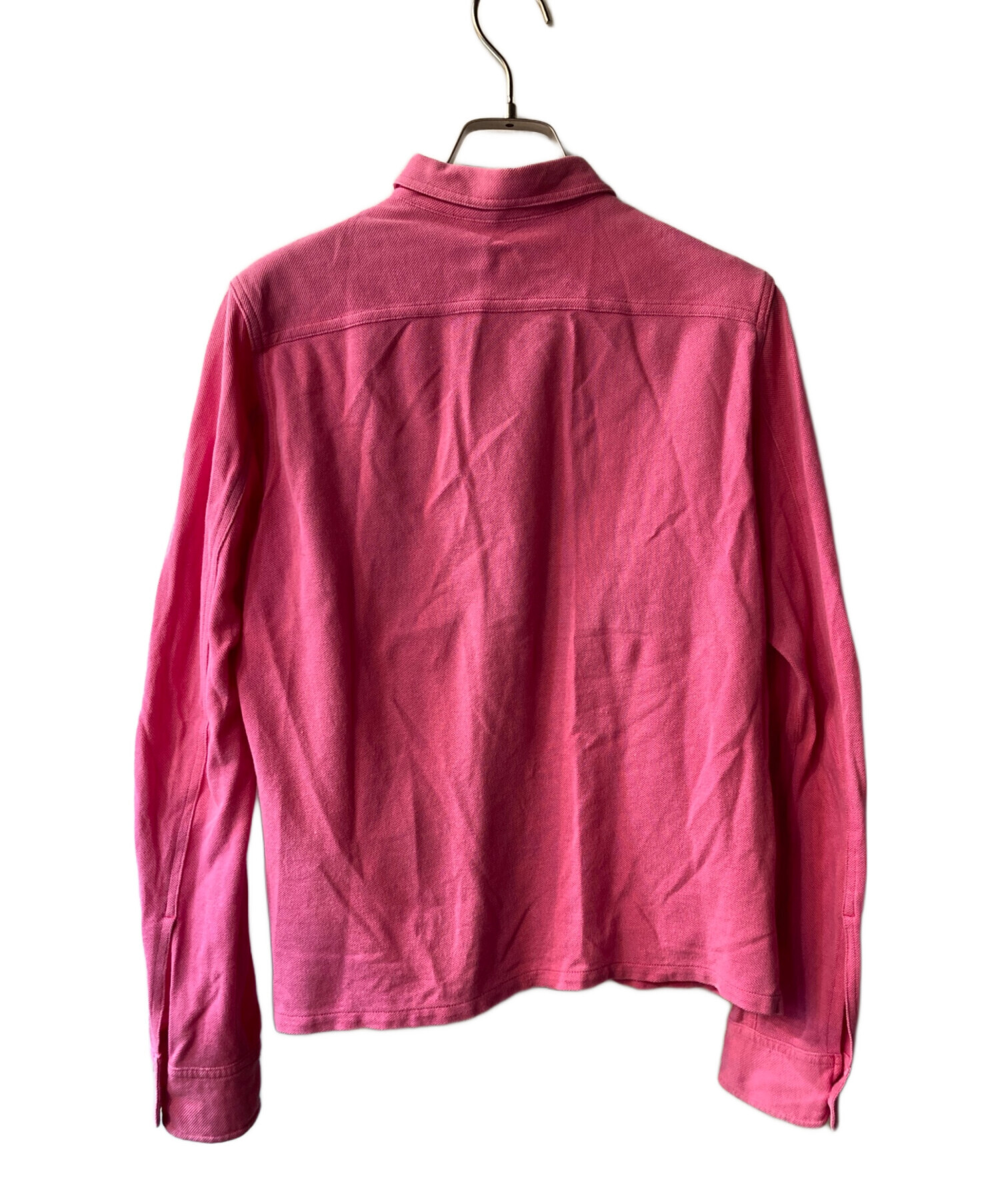 LACOSTE JUNYA WATANABE MAN ポロシャツ S ピンク 中古・古着通販】JUNYA WATANABE MAN (ジュンヤ ワタナベ メン