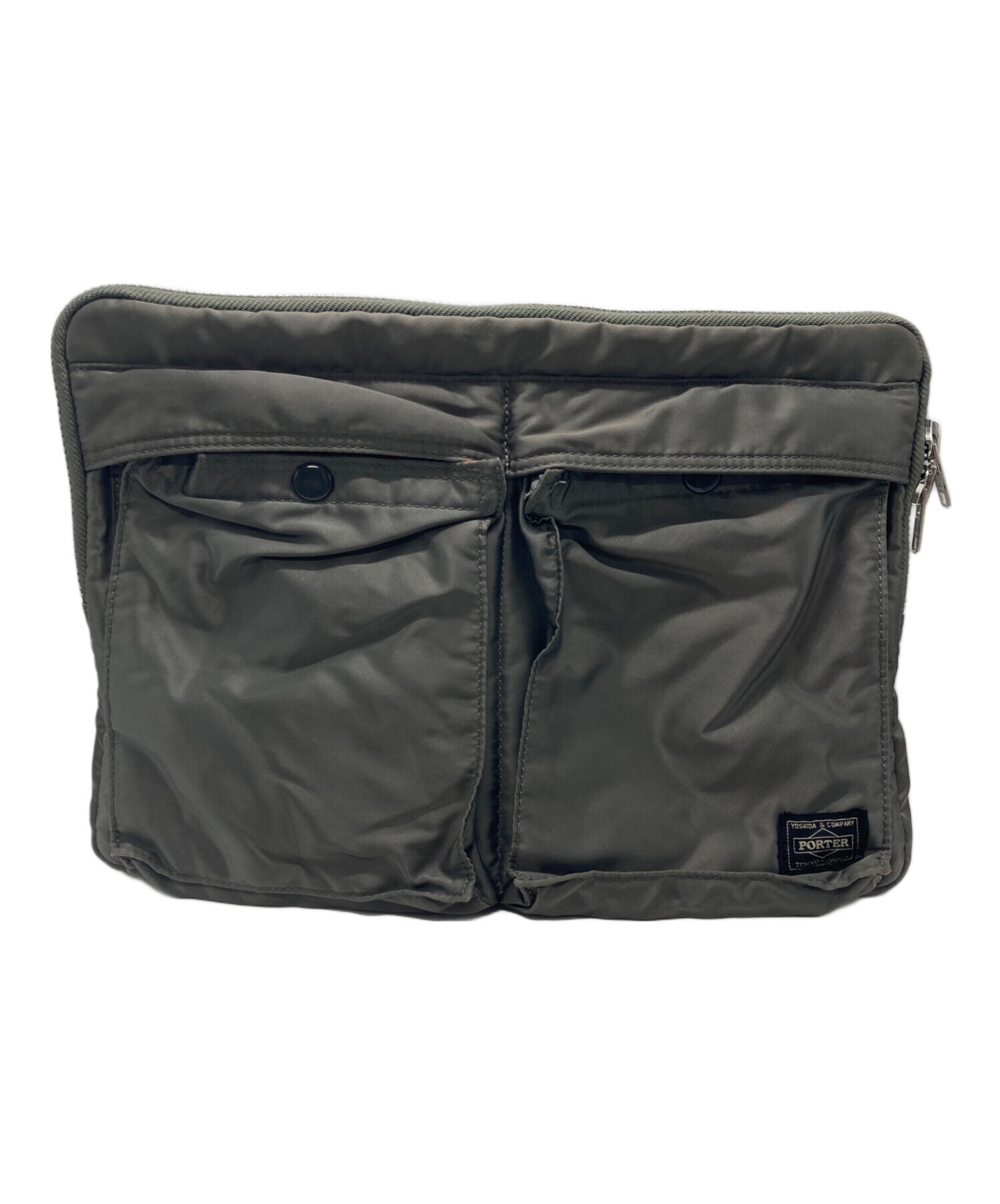中古・古着通販】PORTER (ポーター) ドキュメントケース カーキ 