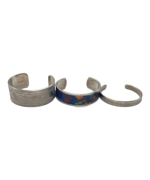 中古・古着通販】TOGA (トーガ) Metal bangle set marble シルバー