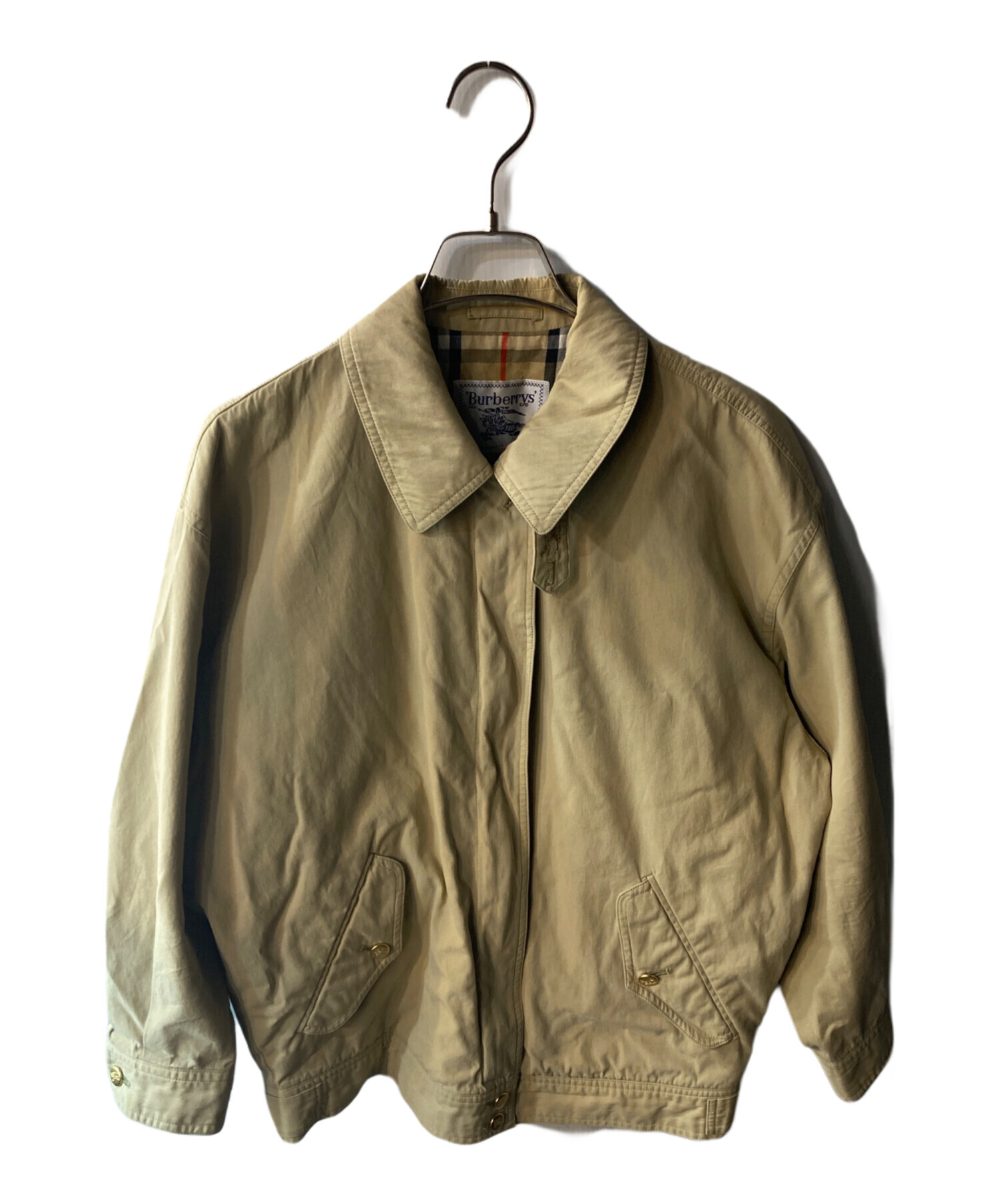 中古・古着通販】Burberry's (バーバリー) スイングトップ ベージュ