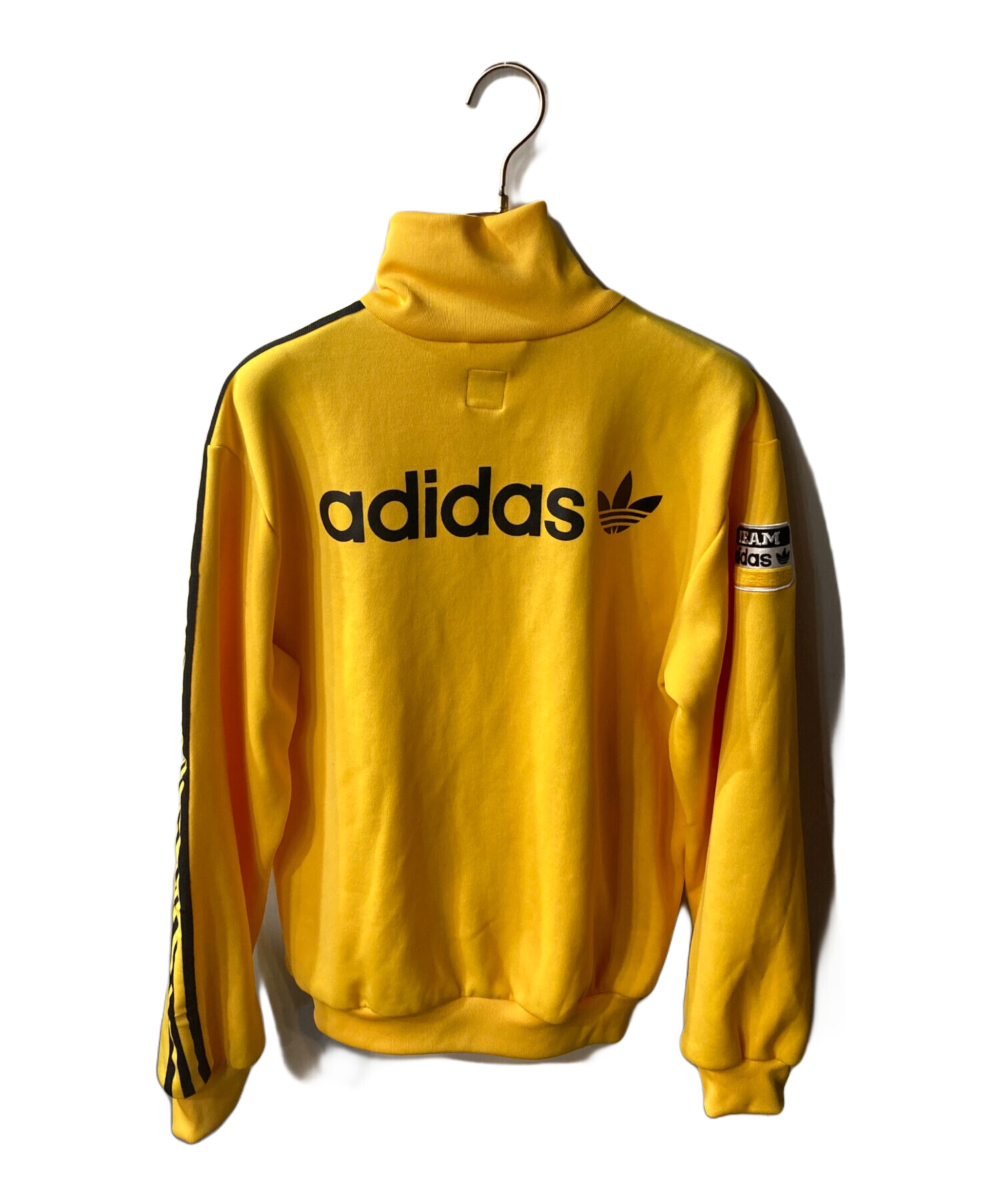 中古・古着通販】adidas (アディダス) ジャケット イエロー サイズ:M