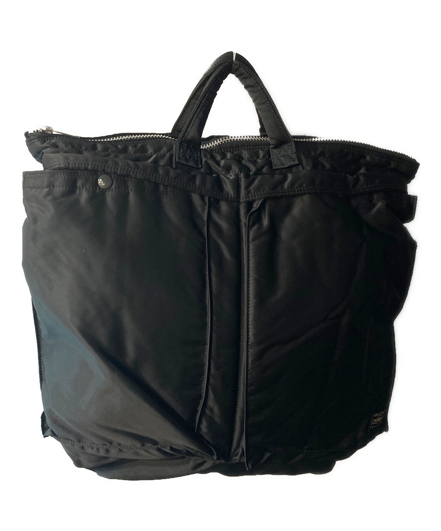 中古・古着通販】PORTER (ポーター) 2WAYヘルメットバッグ ブラック 