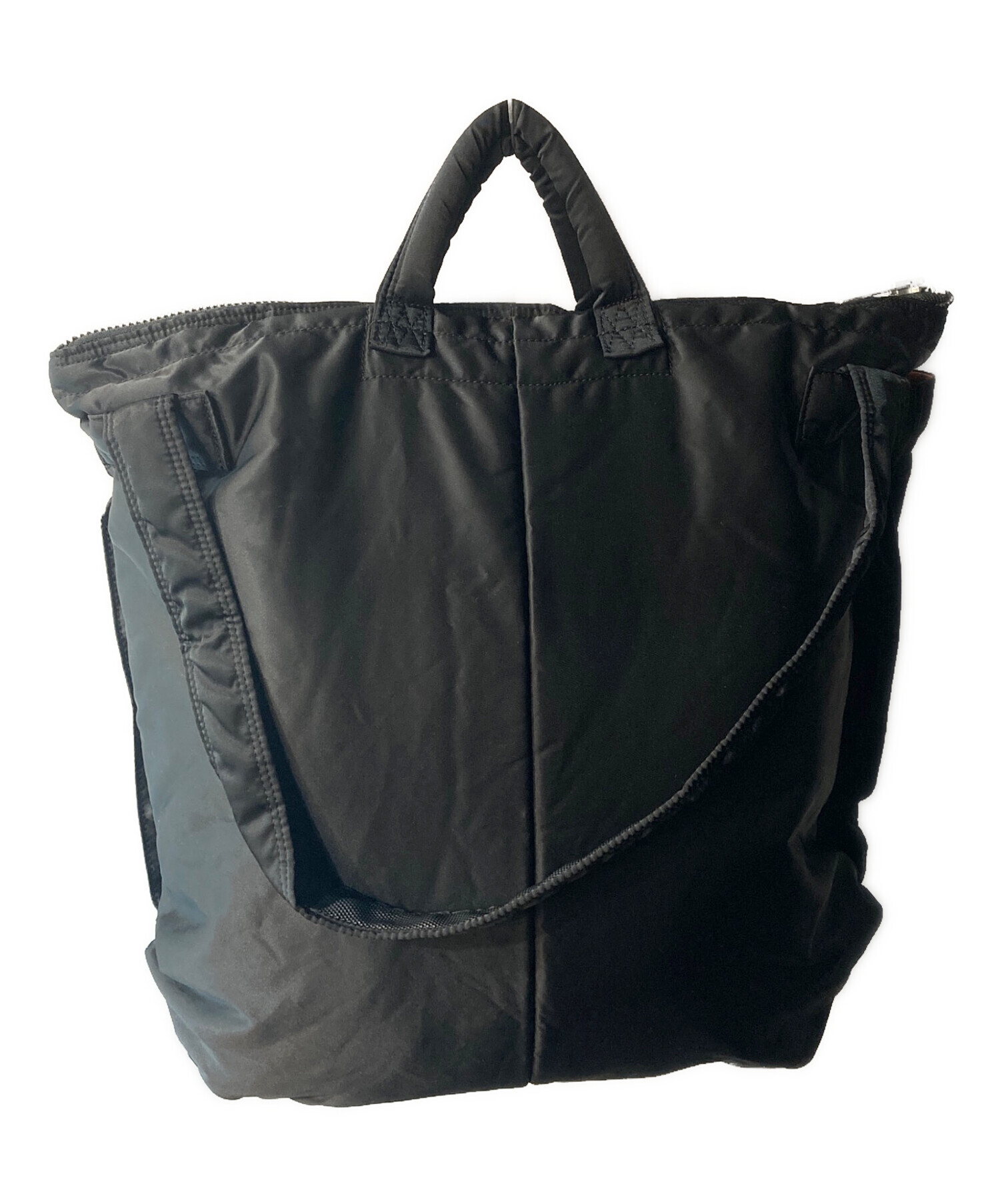 中古・古着通販】PORTER (ポーター) 2WAYヘルメットバッグ ブラック 