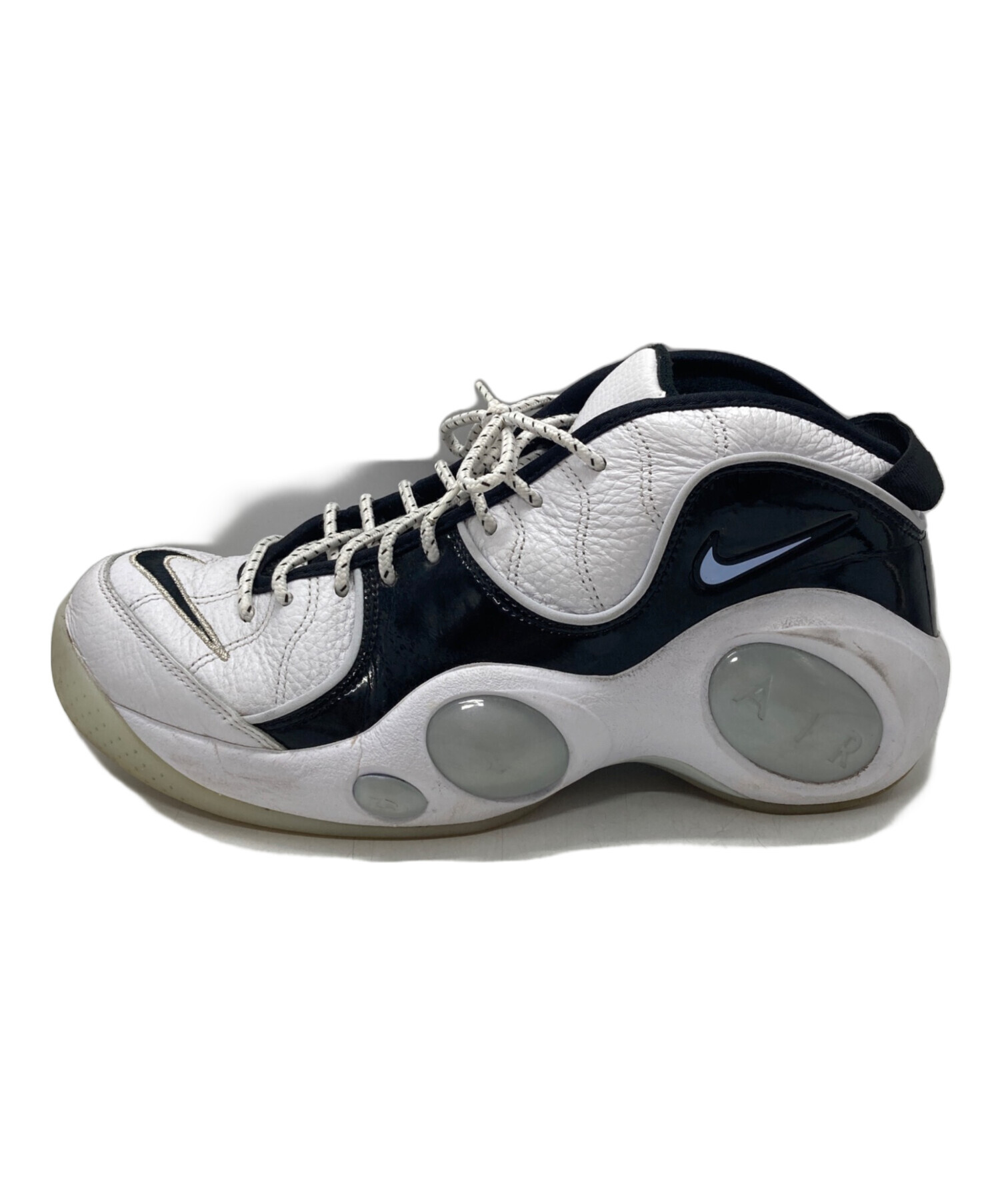 中古・古着通販】NIKE (ナイキ) AIR ZOOM FLIGHT 95 ブラック×ホワイト 
