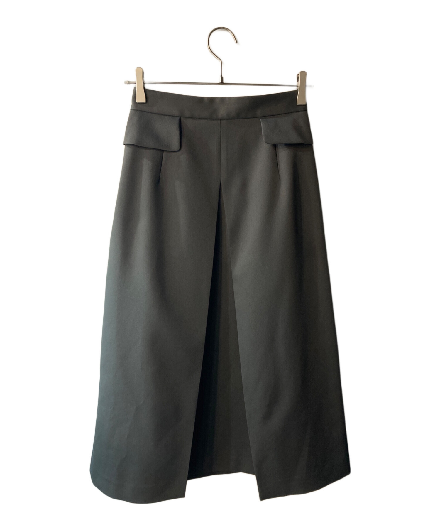 現行品　極美品　Audire アウディーレ Frame trad skirt 中古・古着通販】Audire (アウディーレ) Frame trad skirt カーキ