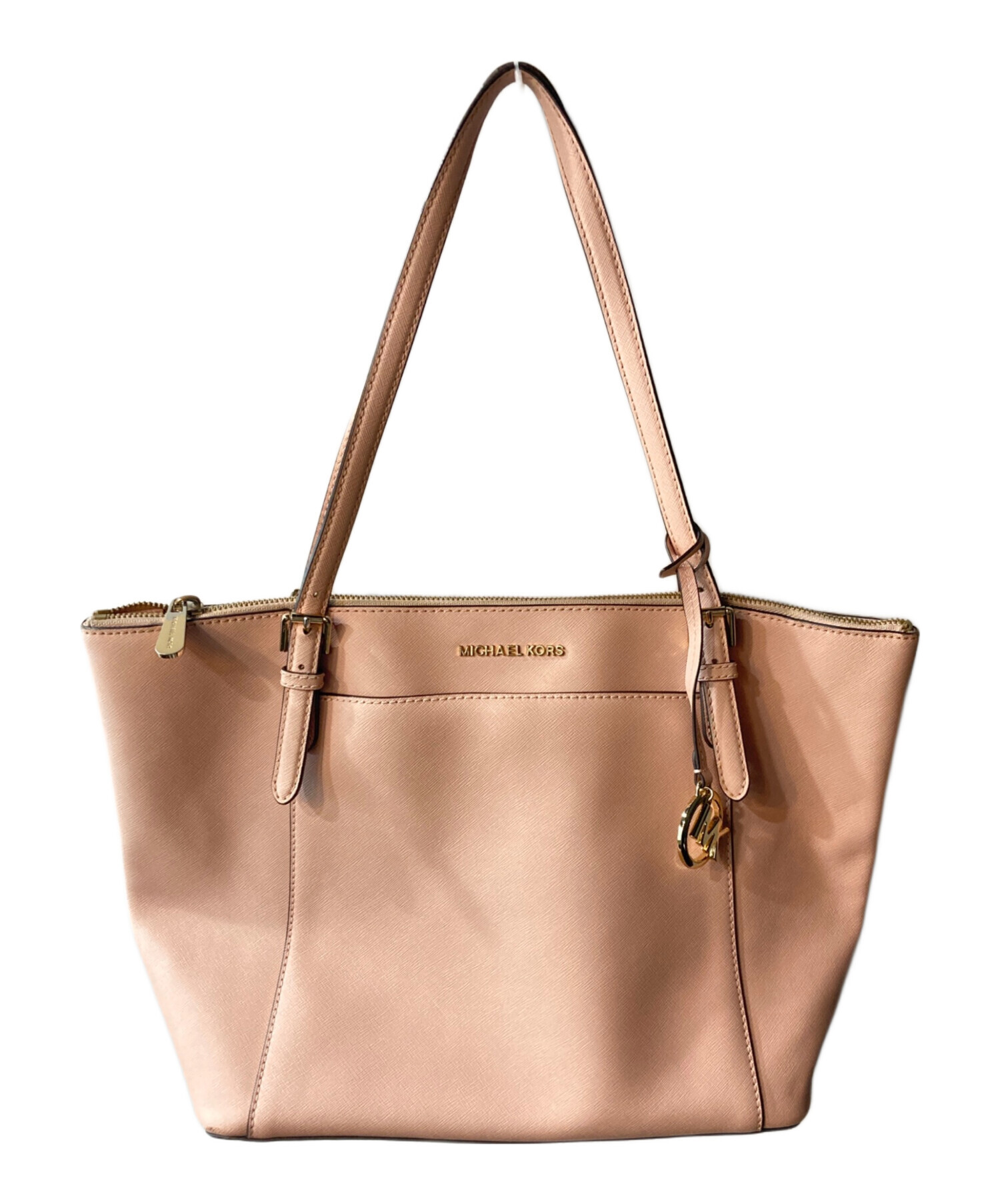 きょんち未使用品　Michael Kors ピンク トートバッグ 中古・古着通販】MICHAEL KORS (マイケル・コース) トートバッグ