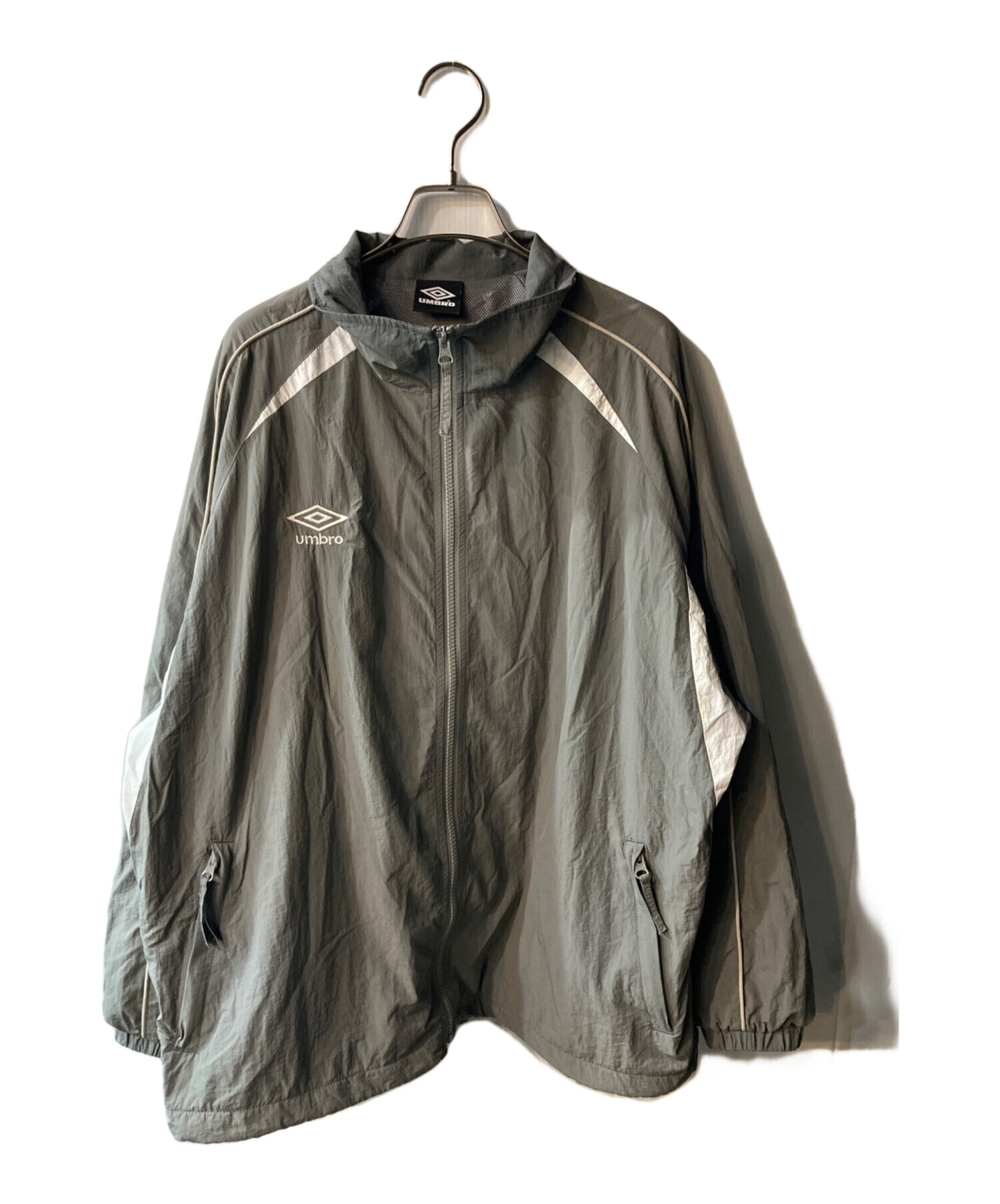 トップスのみ　アンブロ PUBLUX別注ナイロンフーディージャケット 中古・古着通販】UMBRO (アンブロ) PUBLUX (パブリュクス) 別注