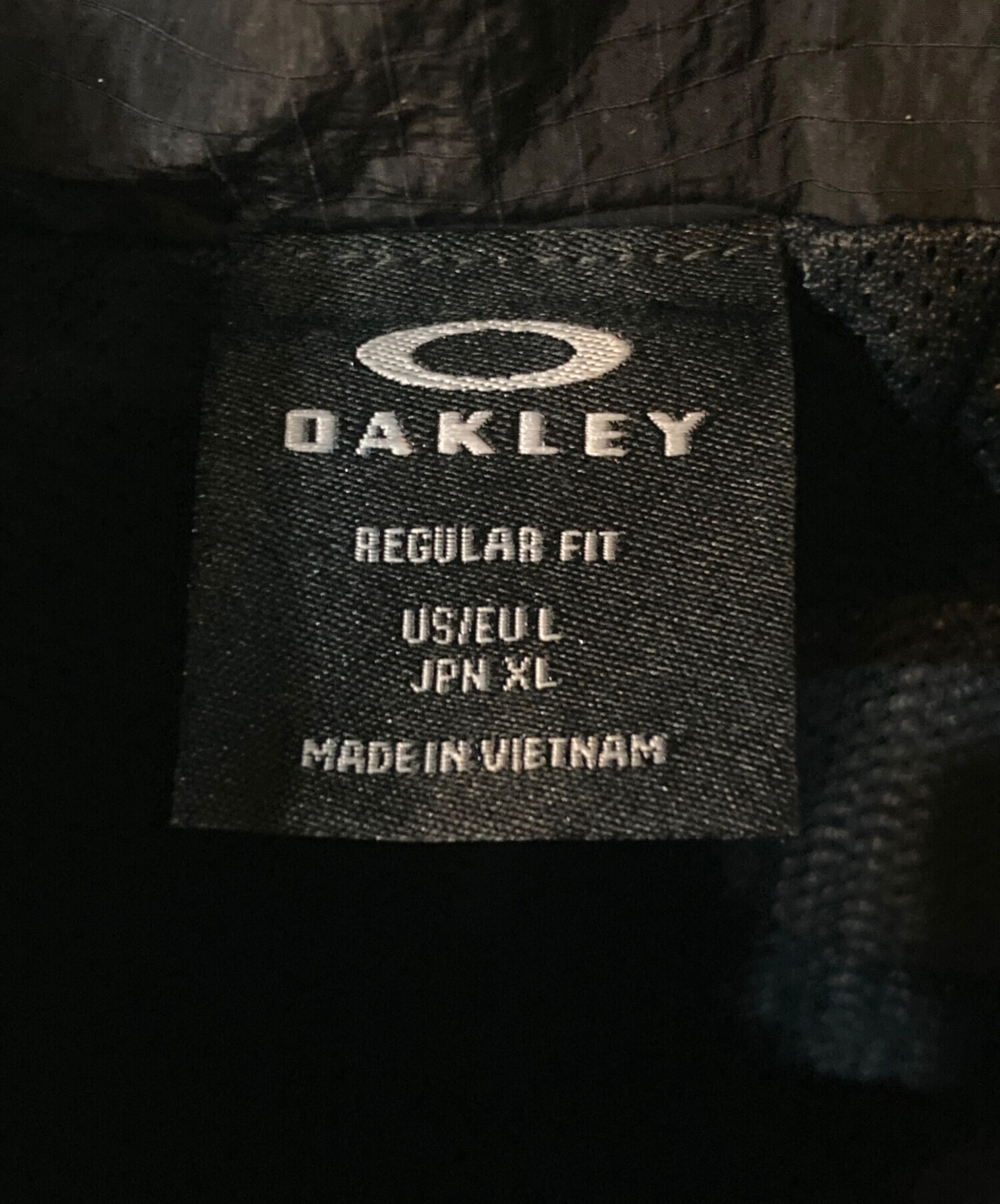 中古・古着通販】OAKLEY (オークリー) ナイロンジャケット ブラック 