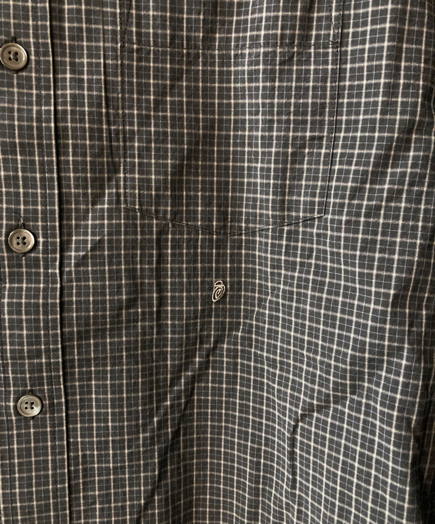 中古・古着通販】stussy (ステューシー) STANDARD SHIRT ブラック 