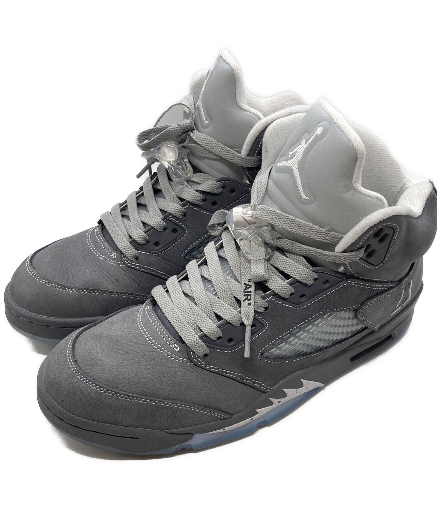 中古・古着通販】NIKE (ナイキ) AIR JORDAN 5 RETRO LT グレー サイズ 