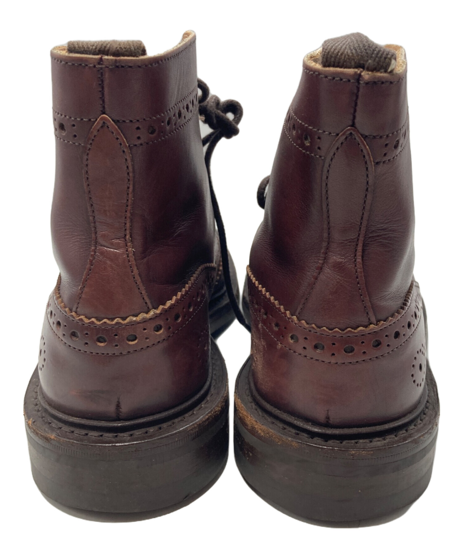 トリッカーズ ポールスミス 別注 ブーツ カントリーブーツ ネイビー系 中古・古着通販】Tricker's (トリッカーズ) PAUL SMITH (ポールスミス