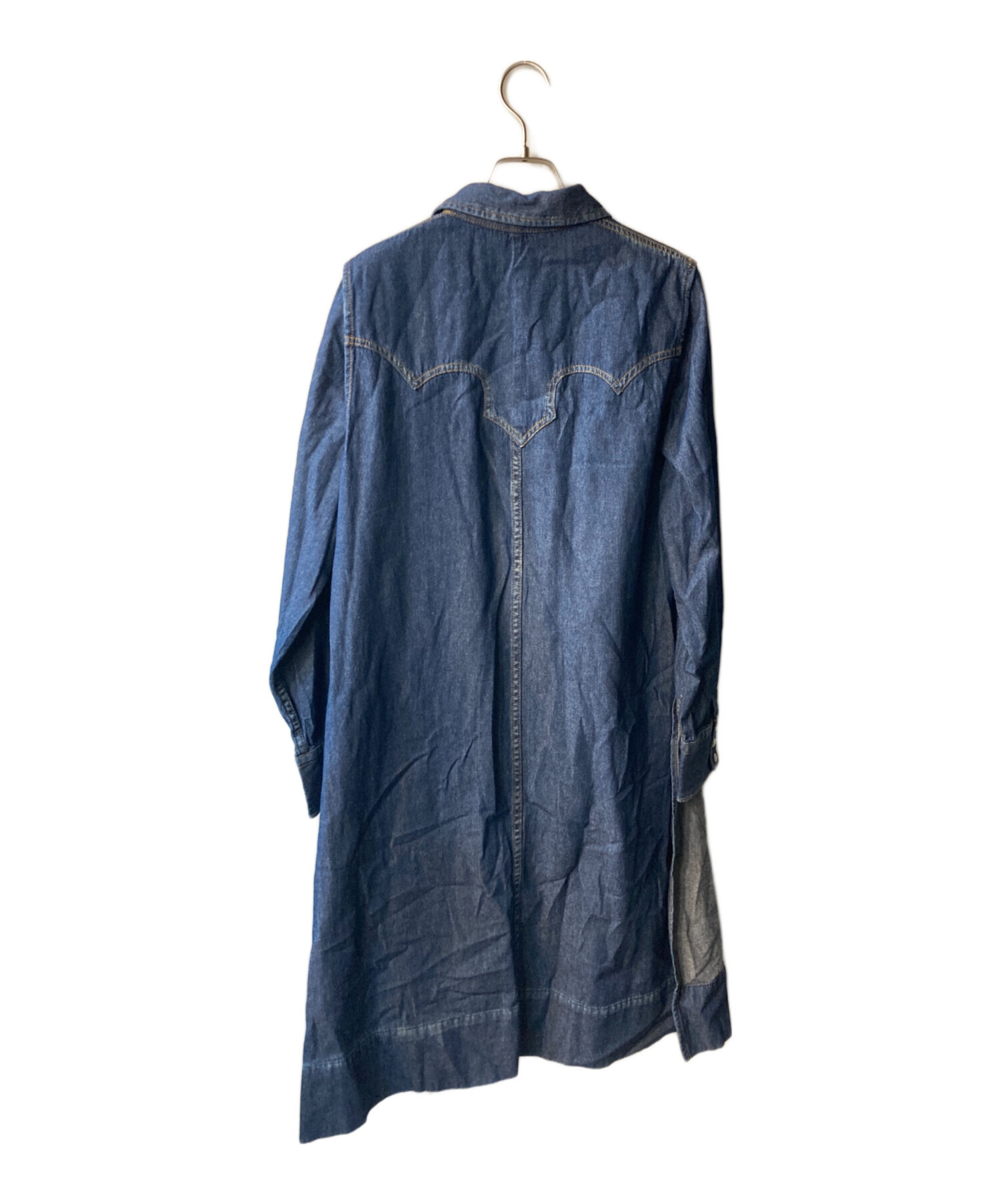トップス TOGA PULLA DENIM SHIRT JACKET 中古・古着通販】TOGA PULLA (トーガ プルラ) Denim dress shirt