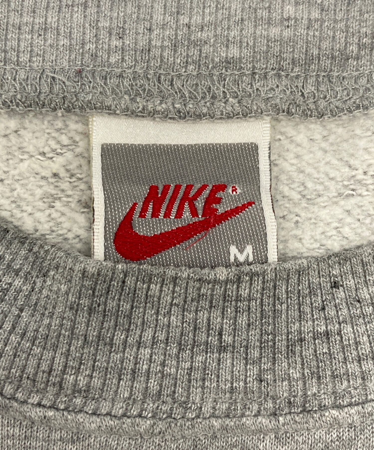 中古・古着通販】NIKE (ナイキ) 銀タグ ロゴスウェット グレー サイズ