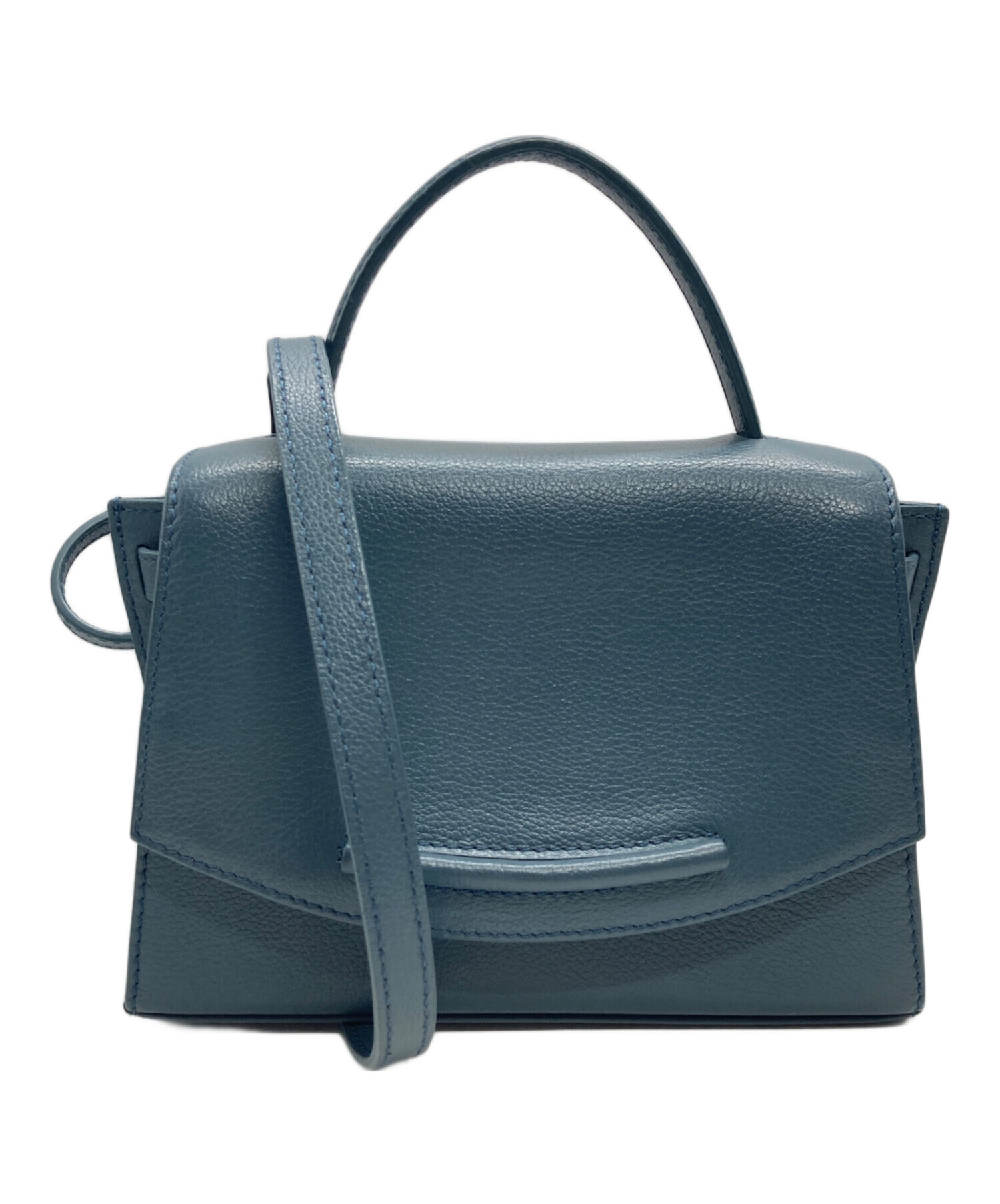 中古・古着通販】MOTHERHOUSE (マザーハウス) ショルダーバッグ ブルー 