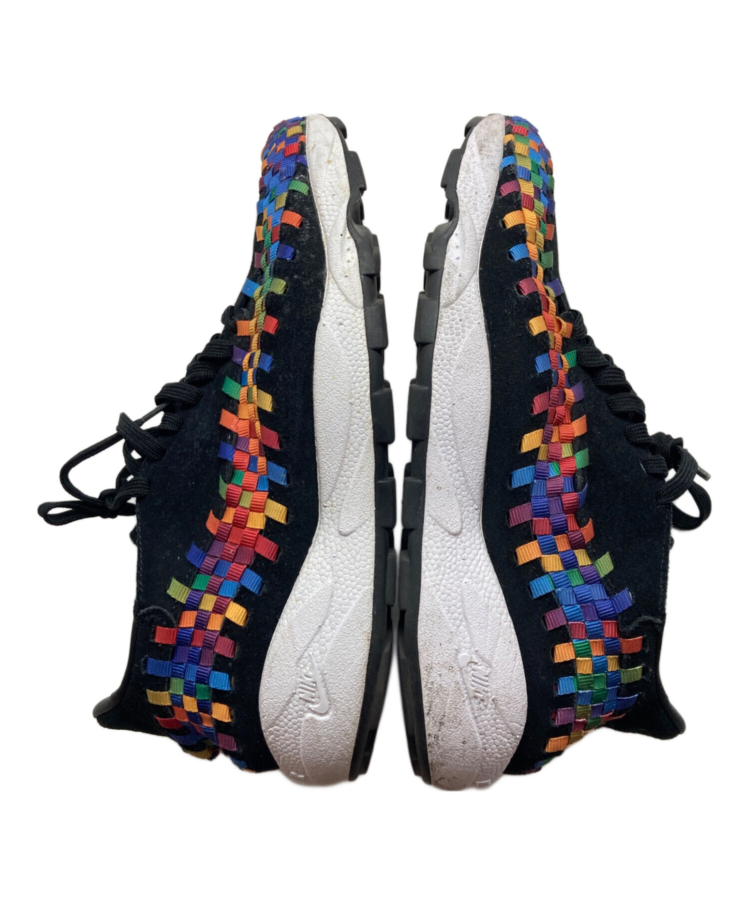 中古・古着通販】NIKE (ナイキ) AIR FOOTSCAPE WOVEN ブラック サイズ 