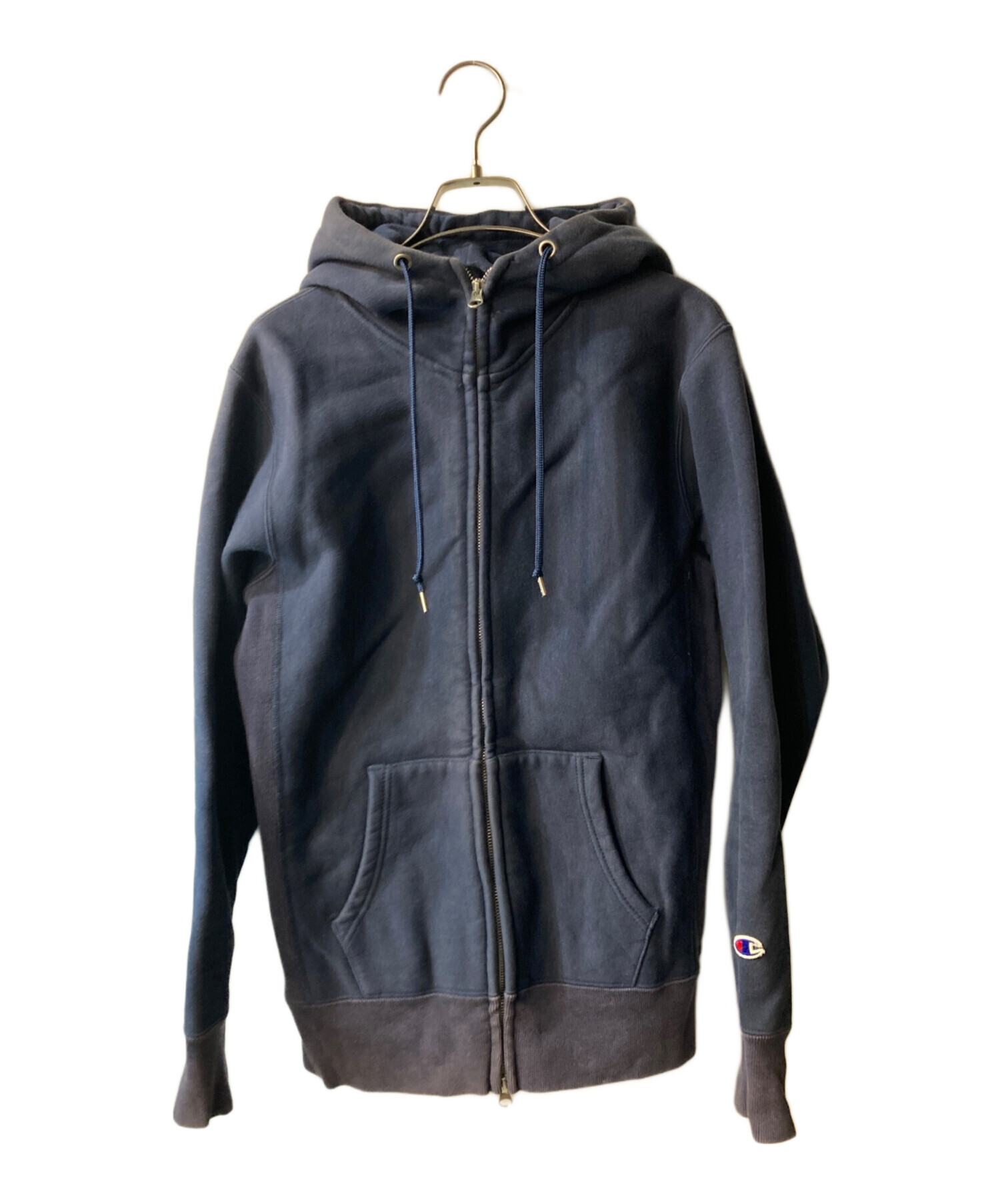 j*j様 チャンピオンReverse Weave ジップパーカー ボロ 単色タグ 中古・古着通販】Champion REVERSE WEAVE (チャンピオン リバース