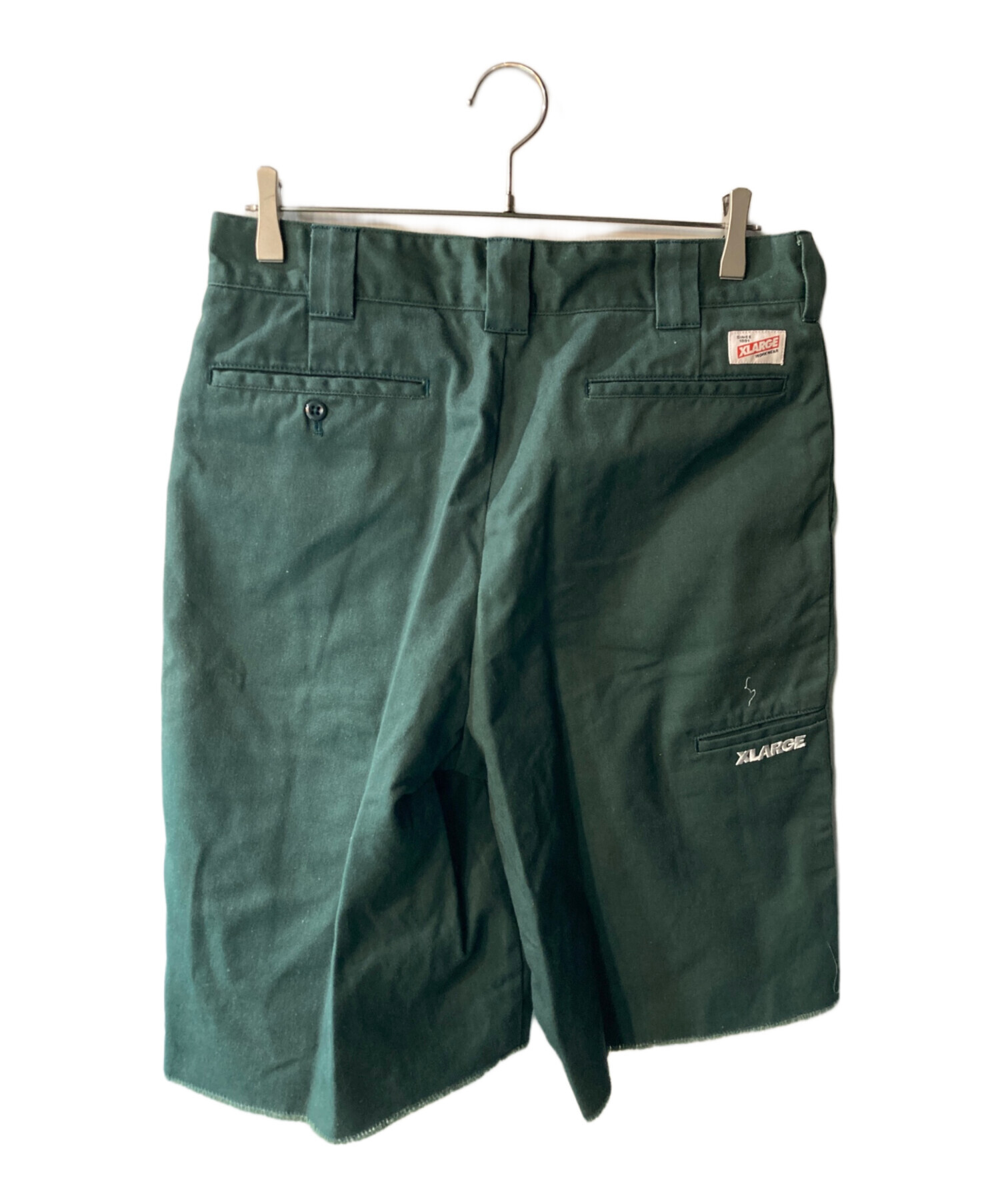 中古・古着通販】X-LARGE (エクストララージ) ハーフパンツ グリーン