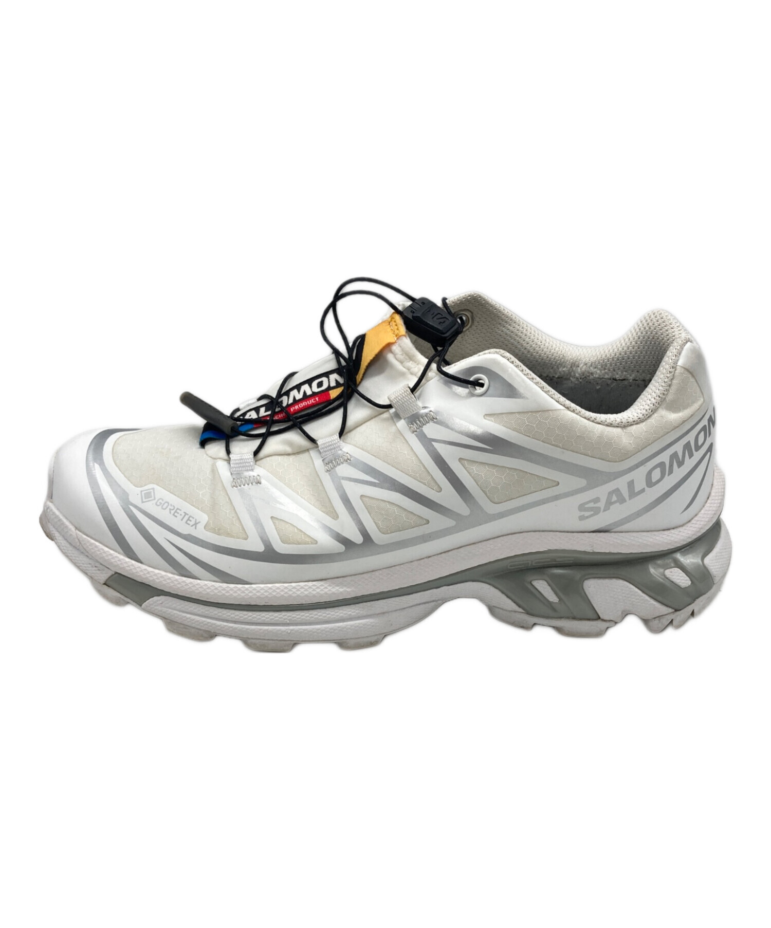 中古・古着通販】SALOMON (サロモン) XT-6 GTX ホワイト サイズ:23.5cm 