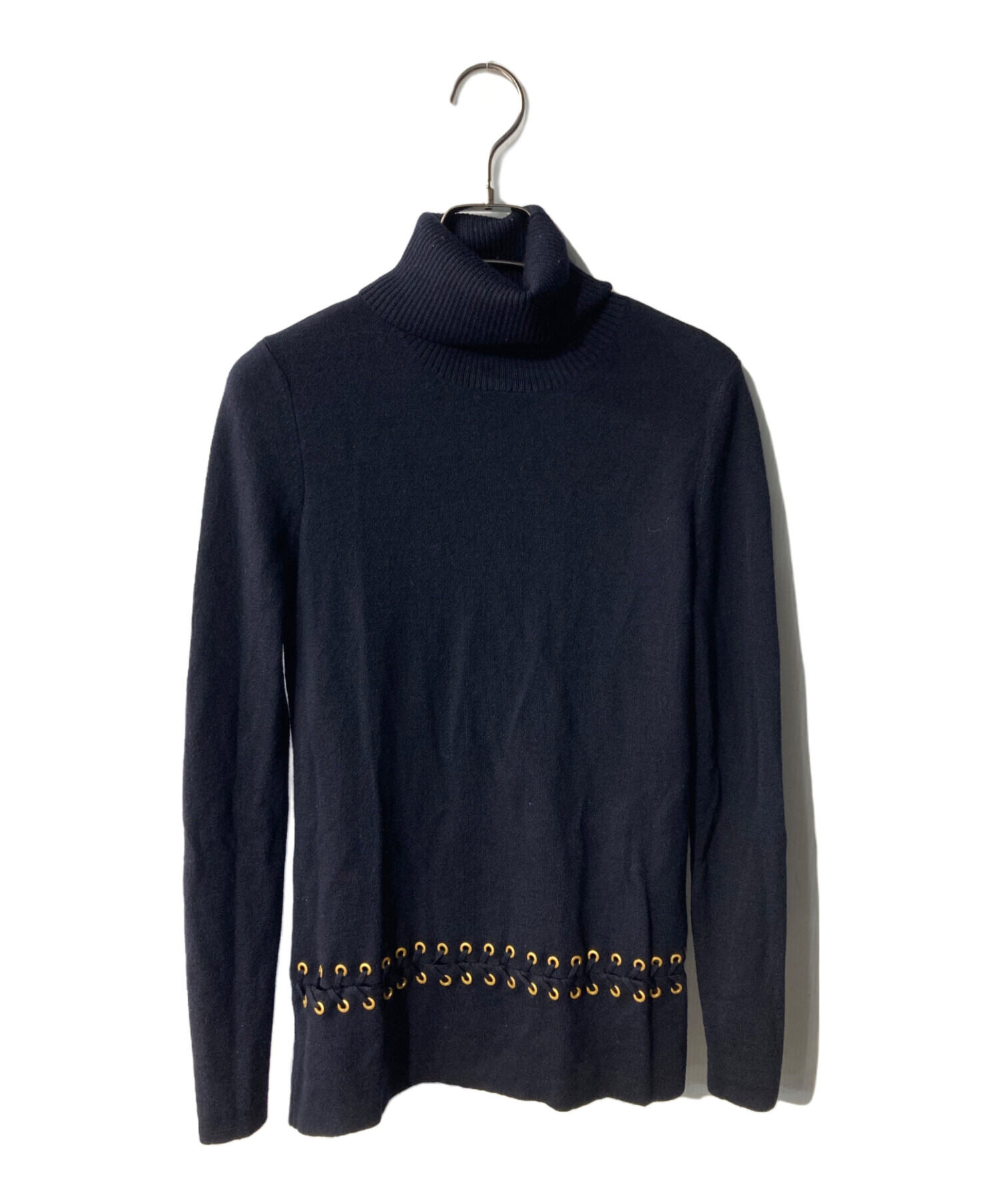TORY BURCH タートルネック ニット アーガイル他2点 中古・古着通販】TORY BURCH (トリーバーチ) タートルネックニット