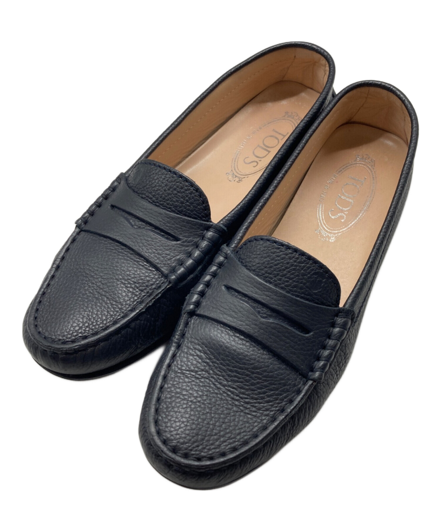 TOD'S ローファー　38 1/2 未使用　極美品 中古・古着通販】TOD'S (トッズ) ローファー ブラック サイズ:38