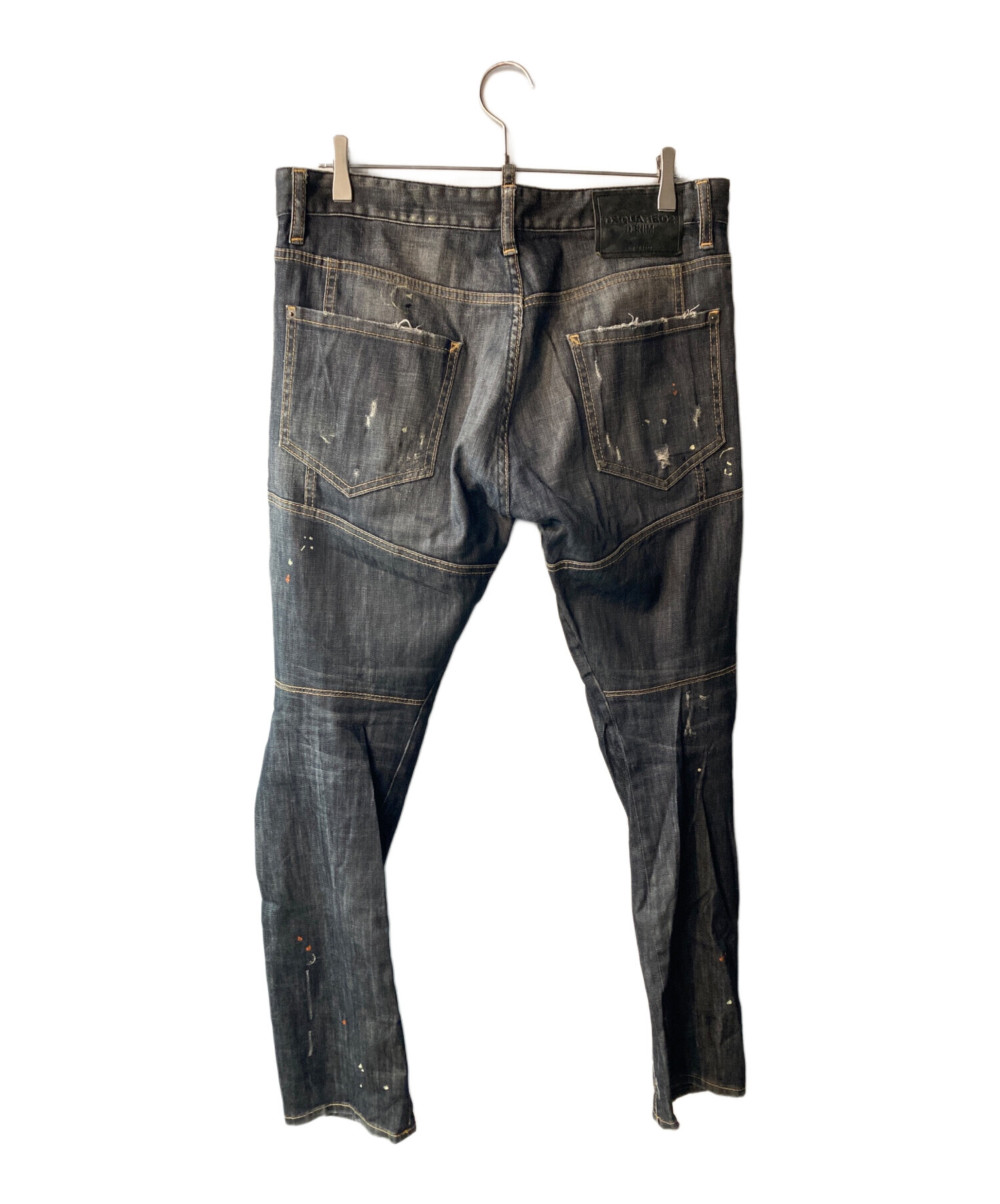 DSQUARED2 ダメージ加工 デニムパンツ 中古・古着通販】DSQUARED2 (ディースクエアード) ダメージ加工デニム