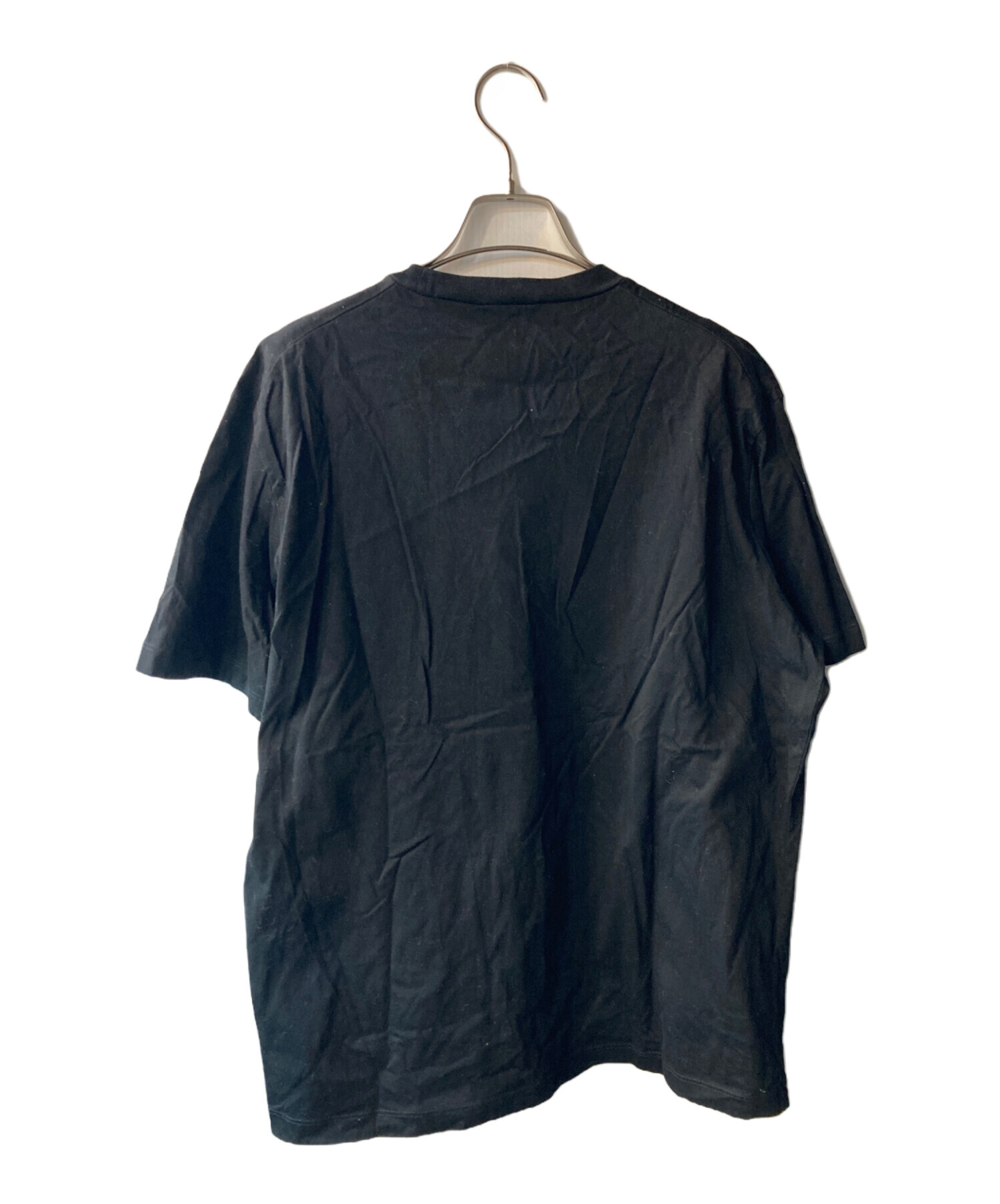 DSQUARED ディースクエアード Tシャツ・カットソー M 黒 【古着】【中古】【送料無料】 中古・古着通販】DSQUARED2 (ディースクエアード) ロゴTシャツ
