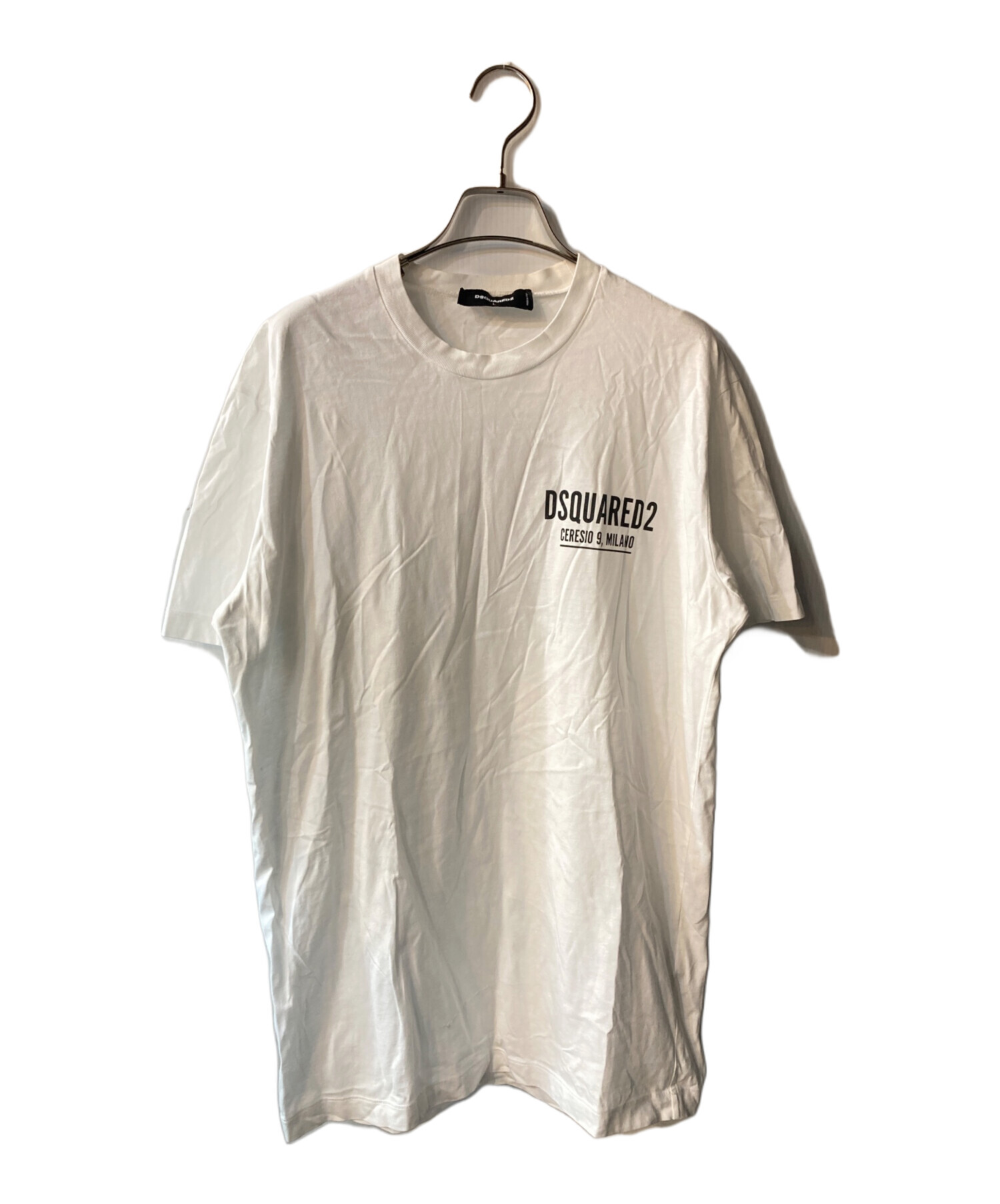 中古・古着通販】DSQUARED2 (ディースクエアード) ロゴプリントTシャツ 