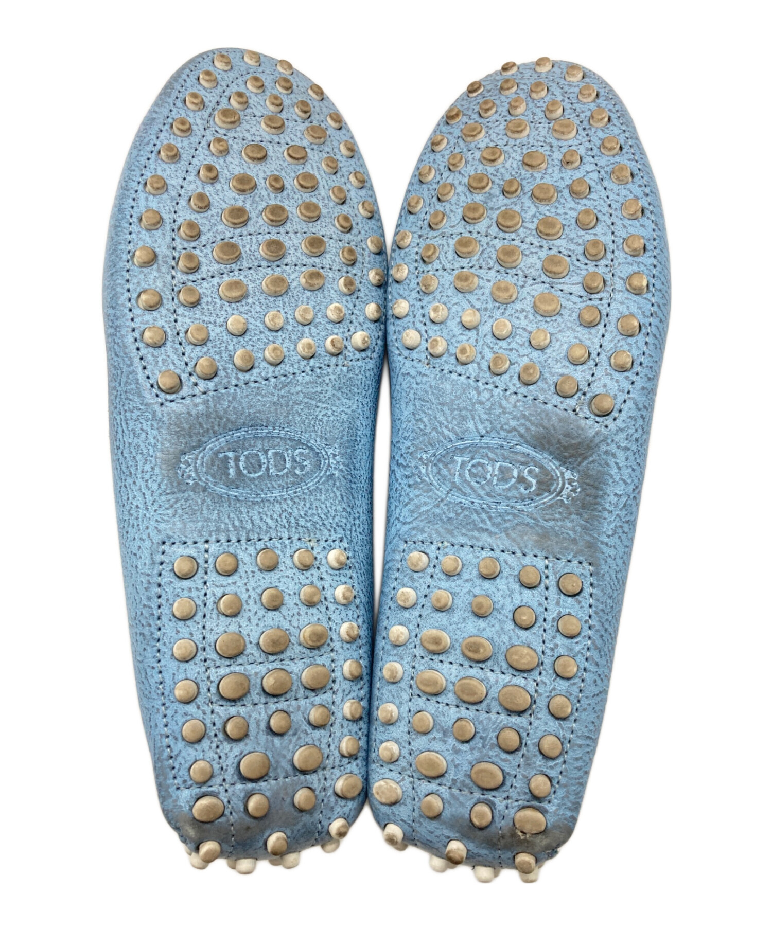 中古・古着通販】TOD'S (トッズ) ドライビングシューズ ブルー サイズ