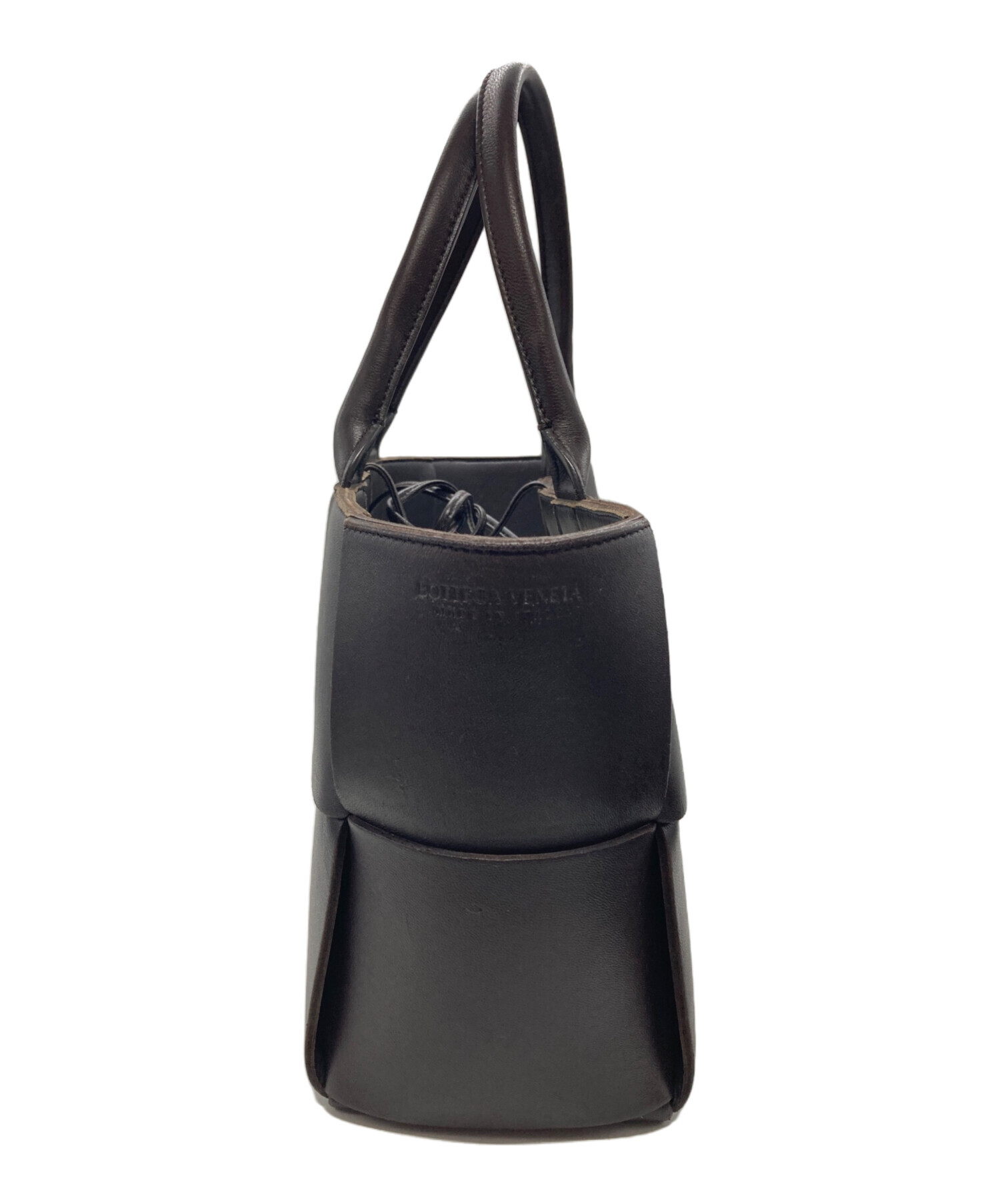 BOTTEGA VENETA ビジネスバッグ ブラック アルコトート 中古・古着通販】BOTTEGA VENETA (ボッテガベネタ) アルコ トート