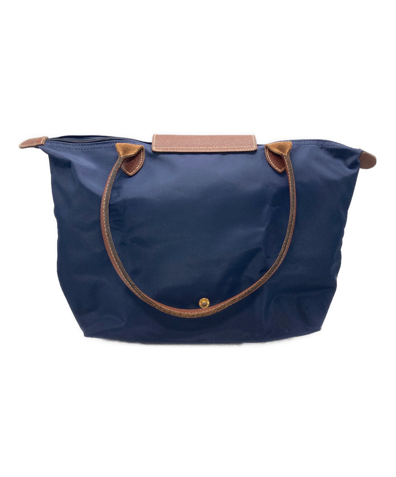 中古・古着通販】LONGCHAMP (ロンシャン) トートバッグ ネイビー