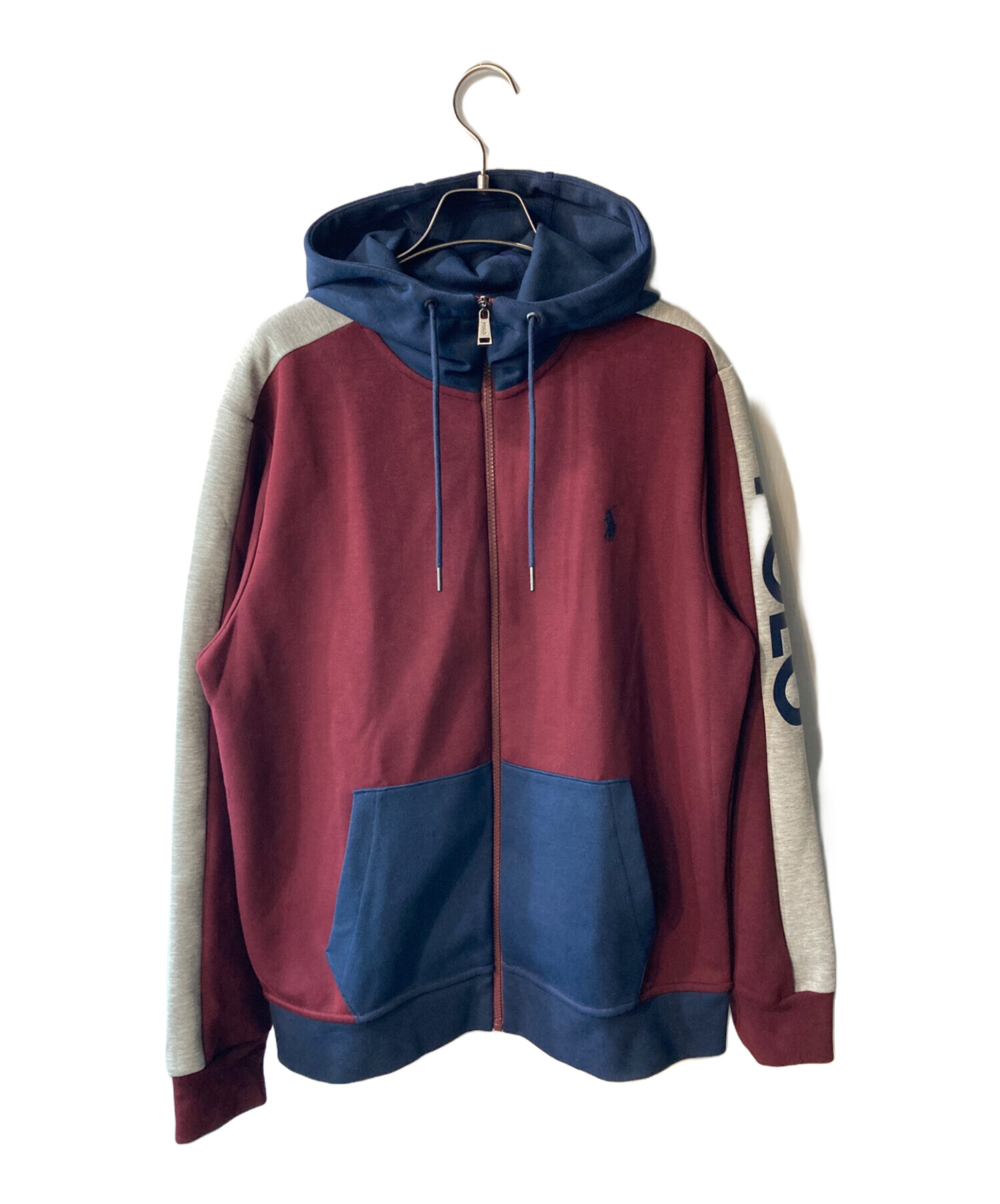 ポロバイラルフローレン ジップパーカー　XL(18-20) 赤 フェード 古着 楽天市場】ポロ ラルフローレン パーカー POLO RALPH LAUREN コットン